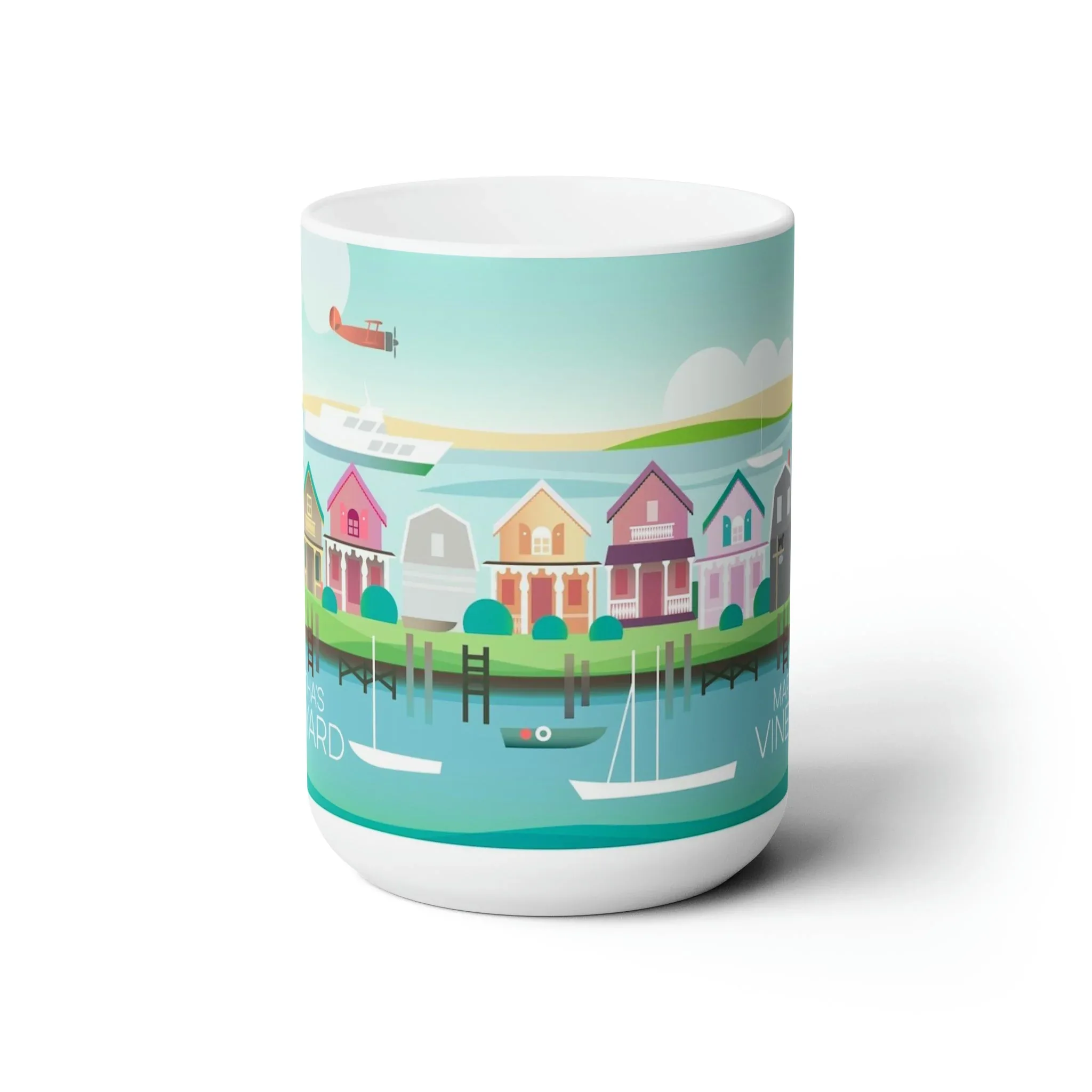 Martha's Vineyard Ceramic Mug 11oz or 15oz - Image 2