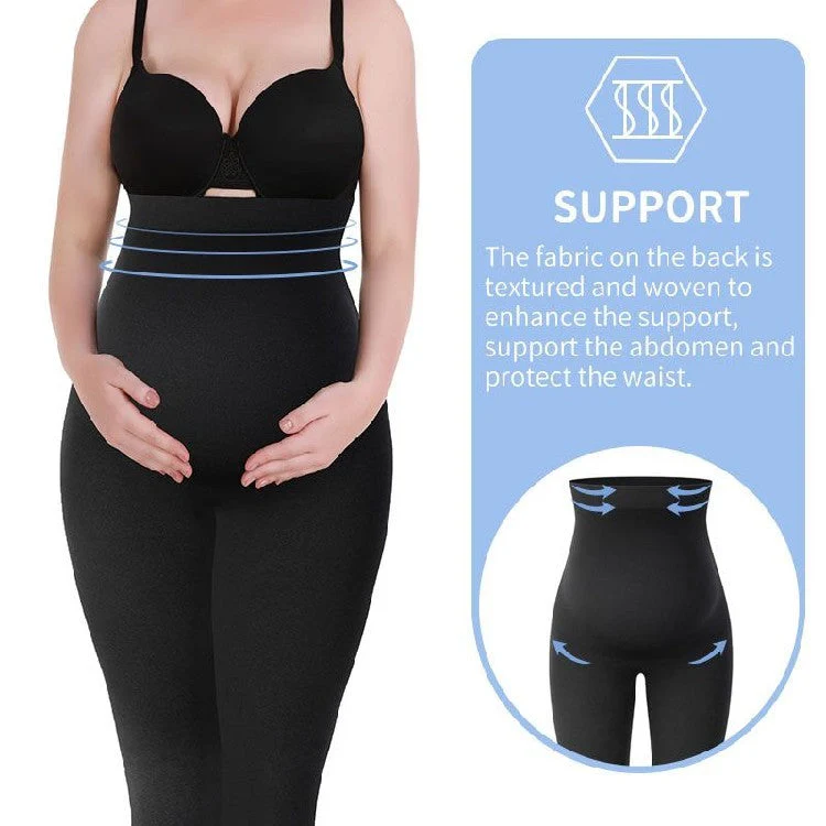 Maternity Leggings High Waist Pants Women Pregnancy Clothes - Image 2