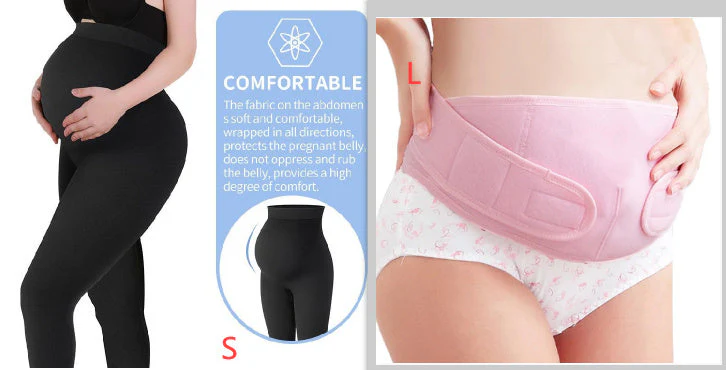 Maternity Leggings High Waist Pants Women Pregnancy Clothes - Image 8