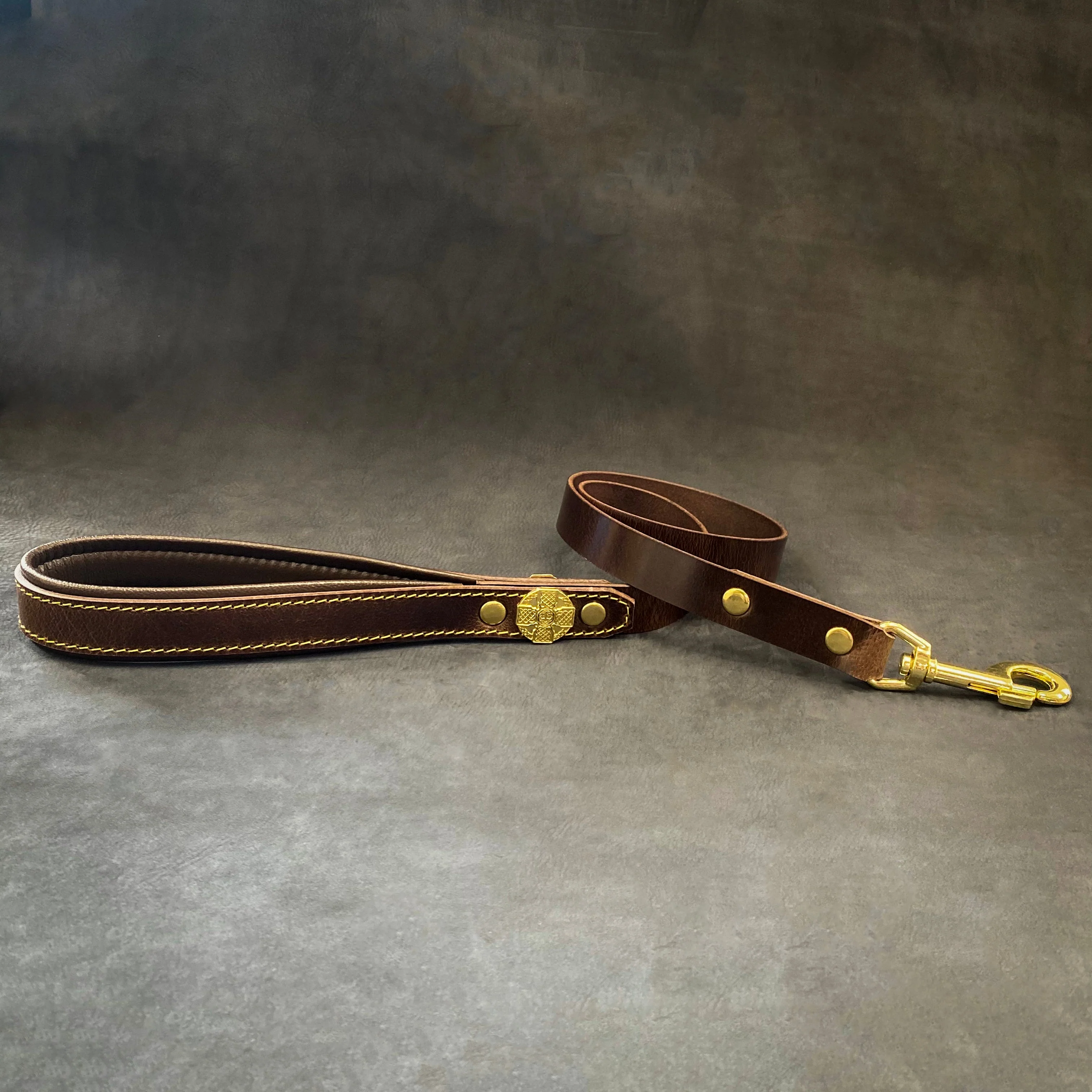 Maximus Gold Leash 1 inch wide - Image 3