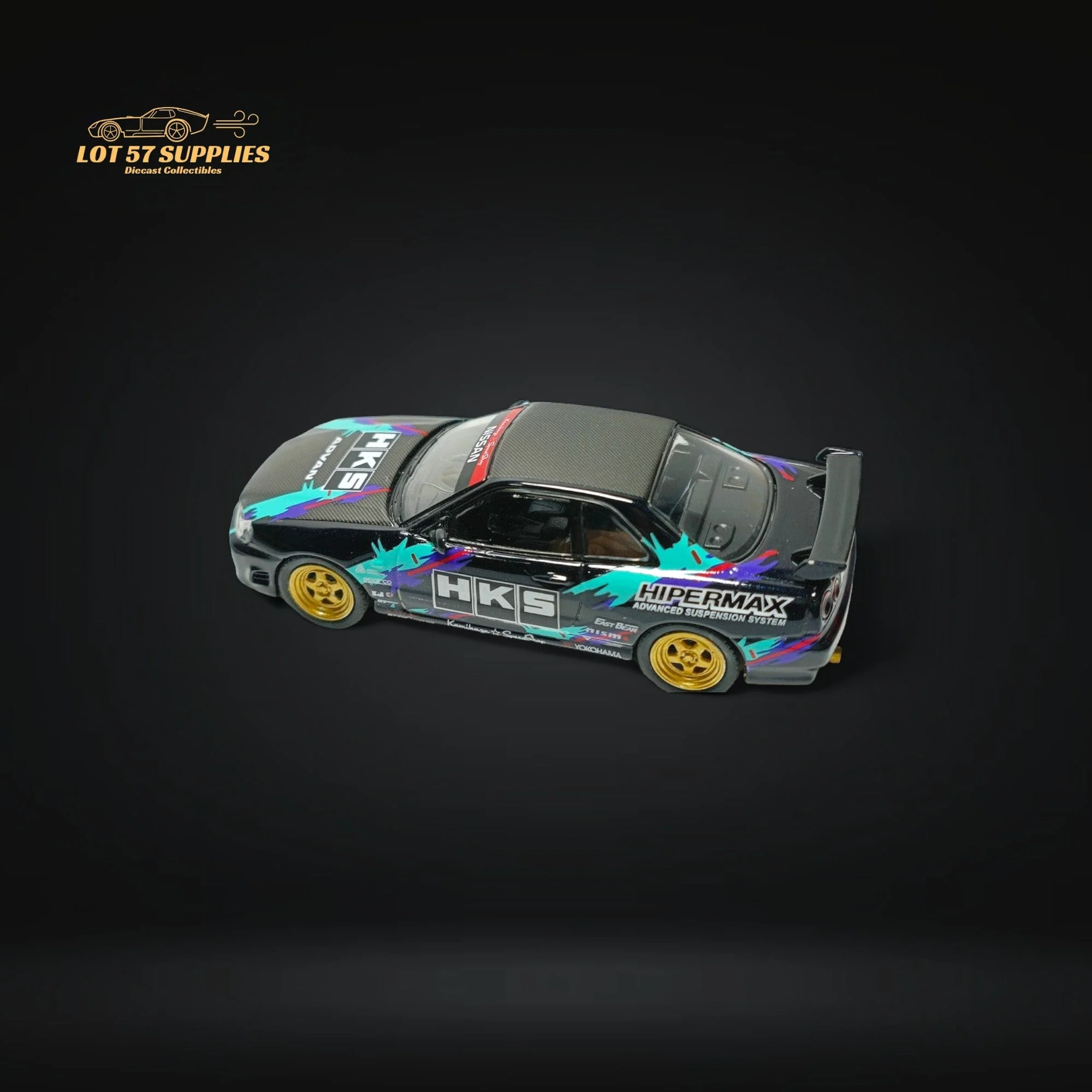 MC Nissan Skyline R34 HKS Livery 1:64 - Image 2