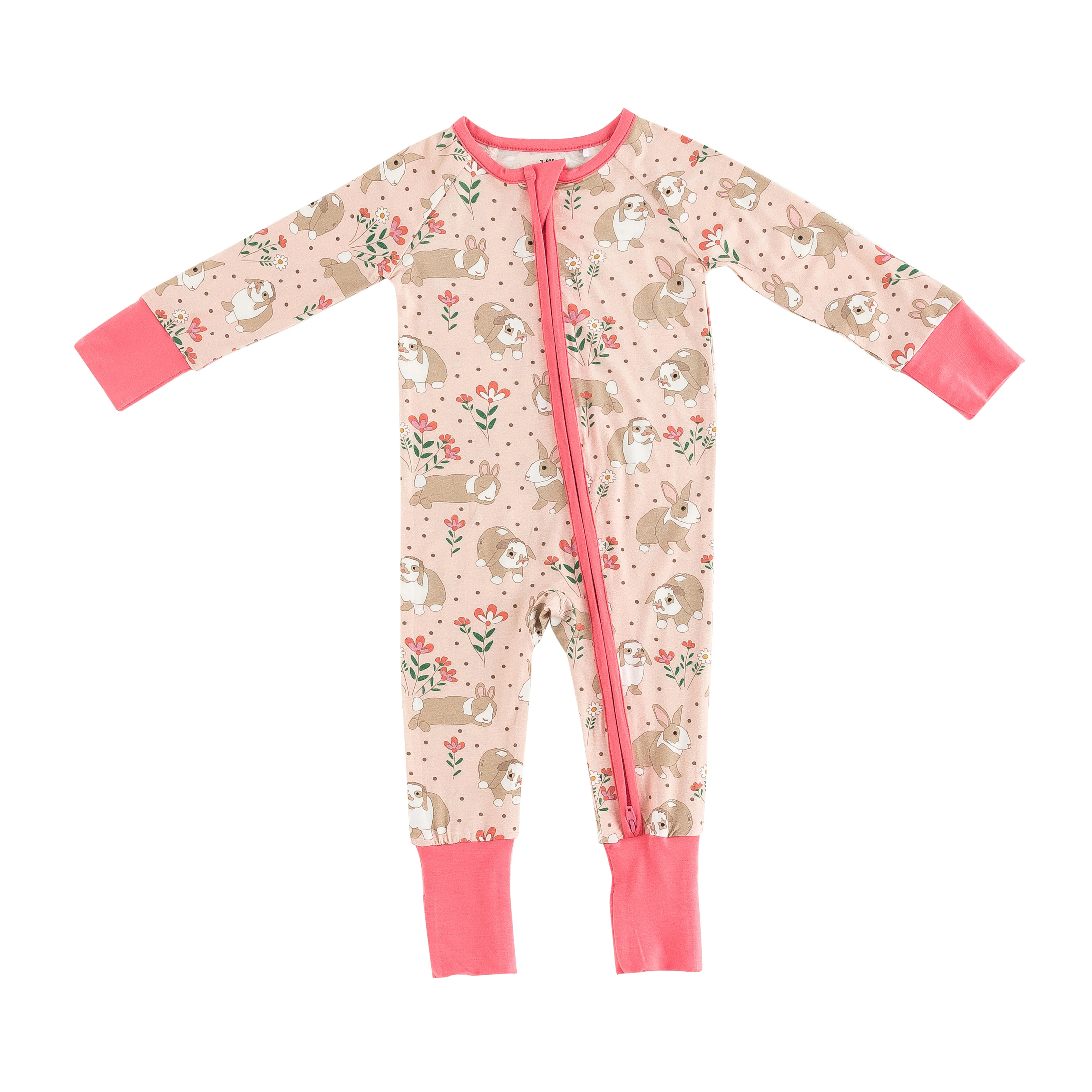 Meadow Bunny (Convertible Zip Footies) - Image 2