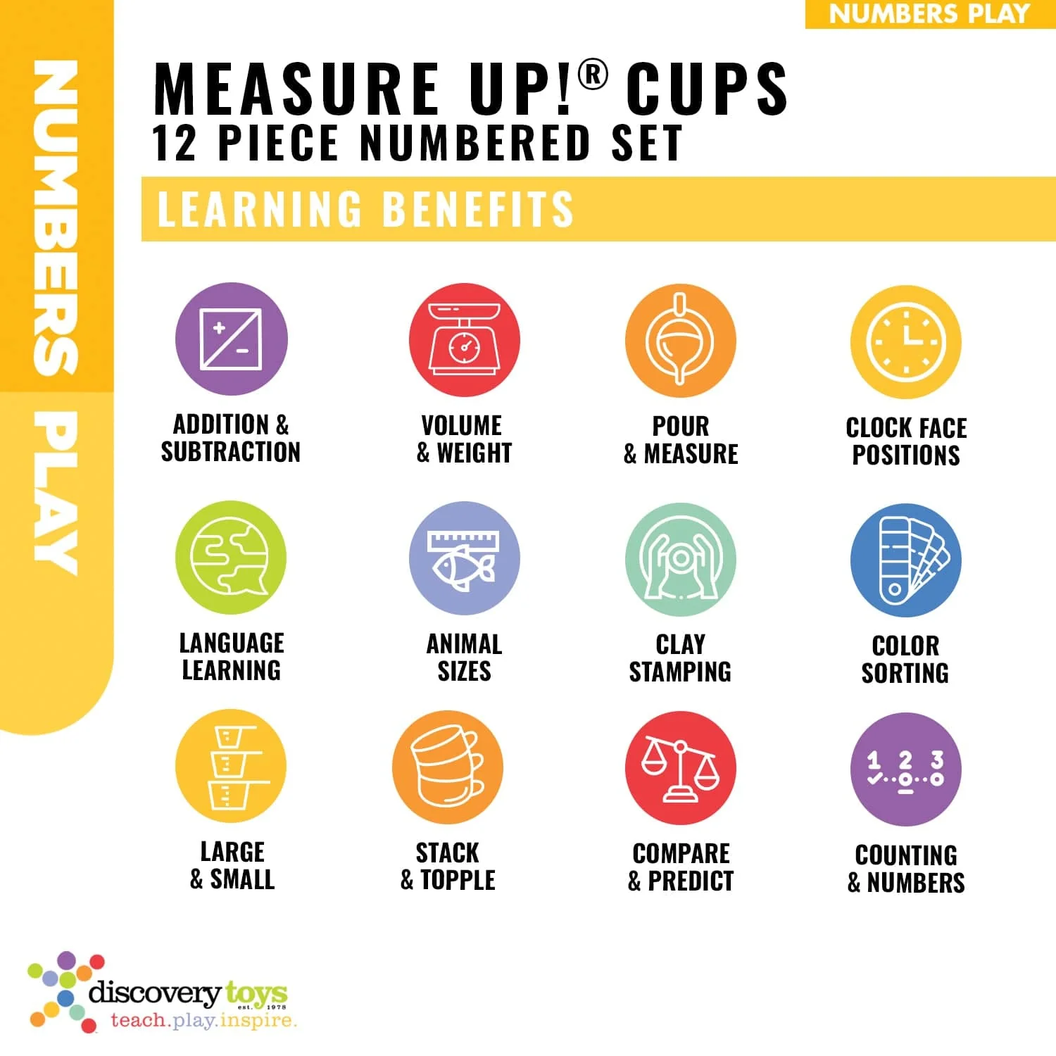 MEASURE UP! CUPS Stack & Learn Set - Image 10