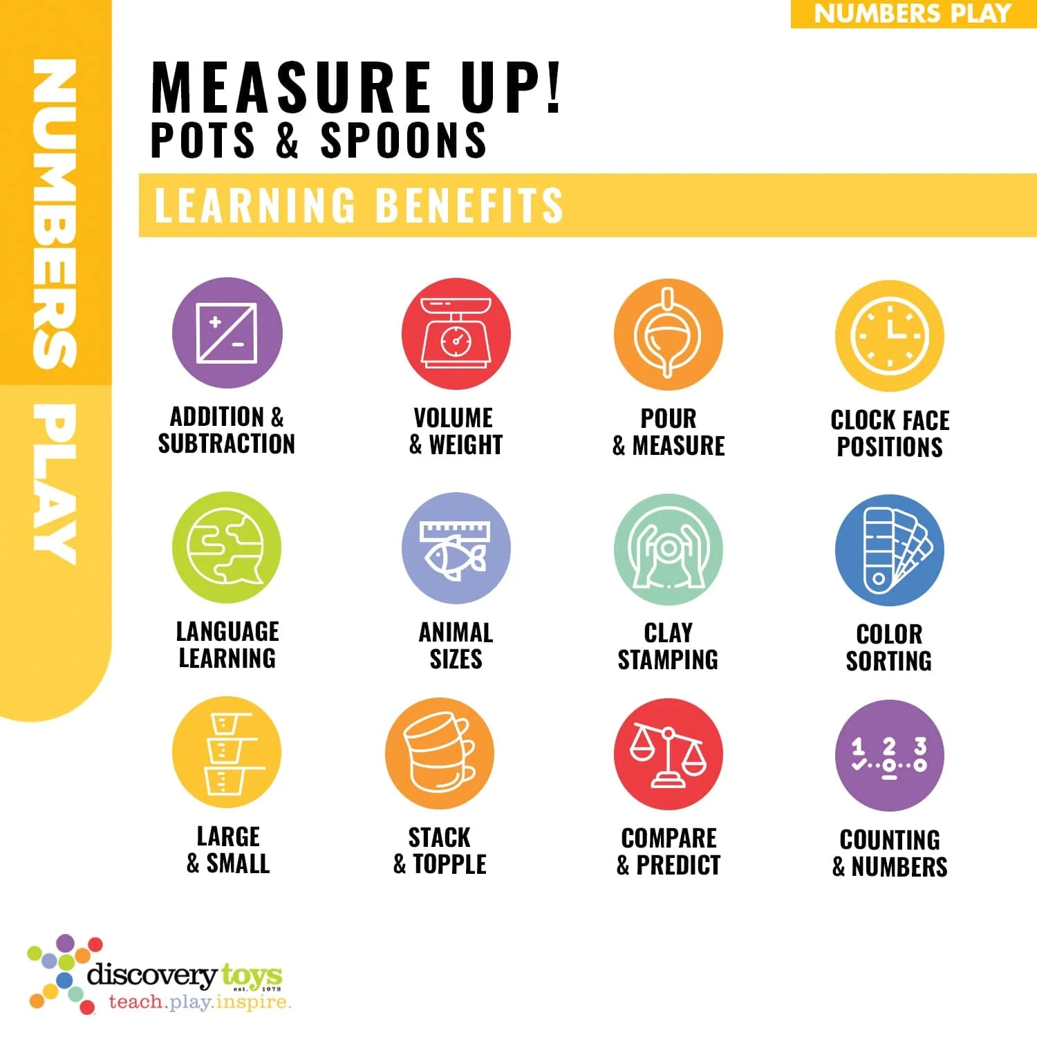 MEASURE UP! POTS & SPOONS Stack & Learn Set - Image 6