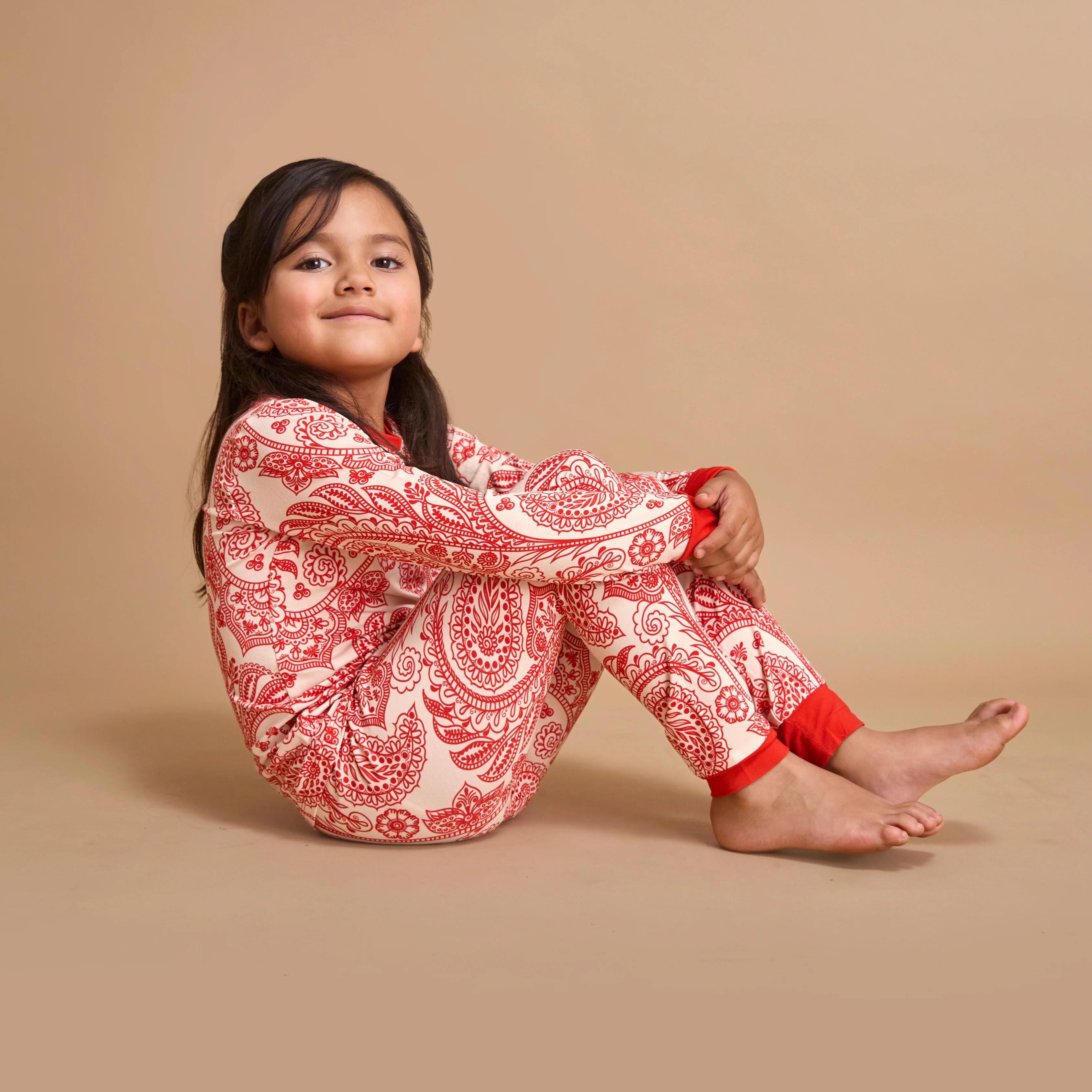 Mehendi Mosaic Toddler PJ Set - Image 2