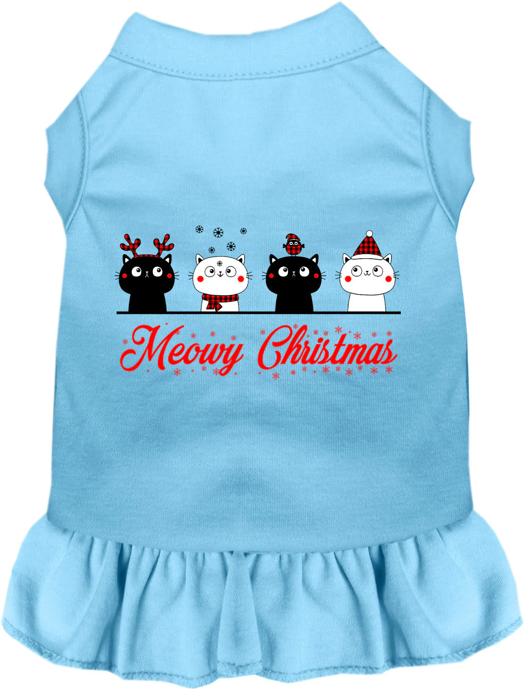 Meowy Christmas Pet Dress - Image 4