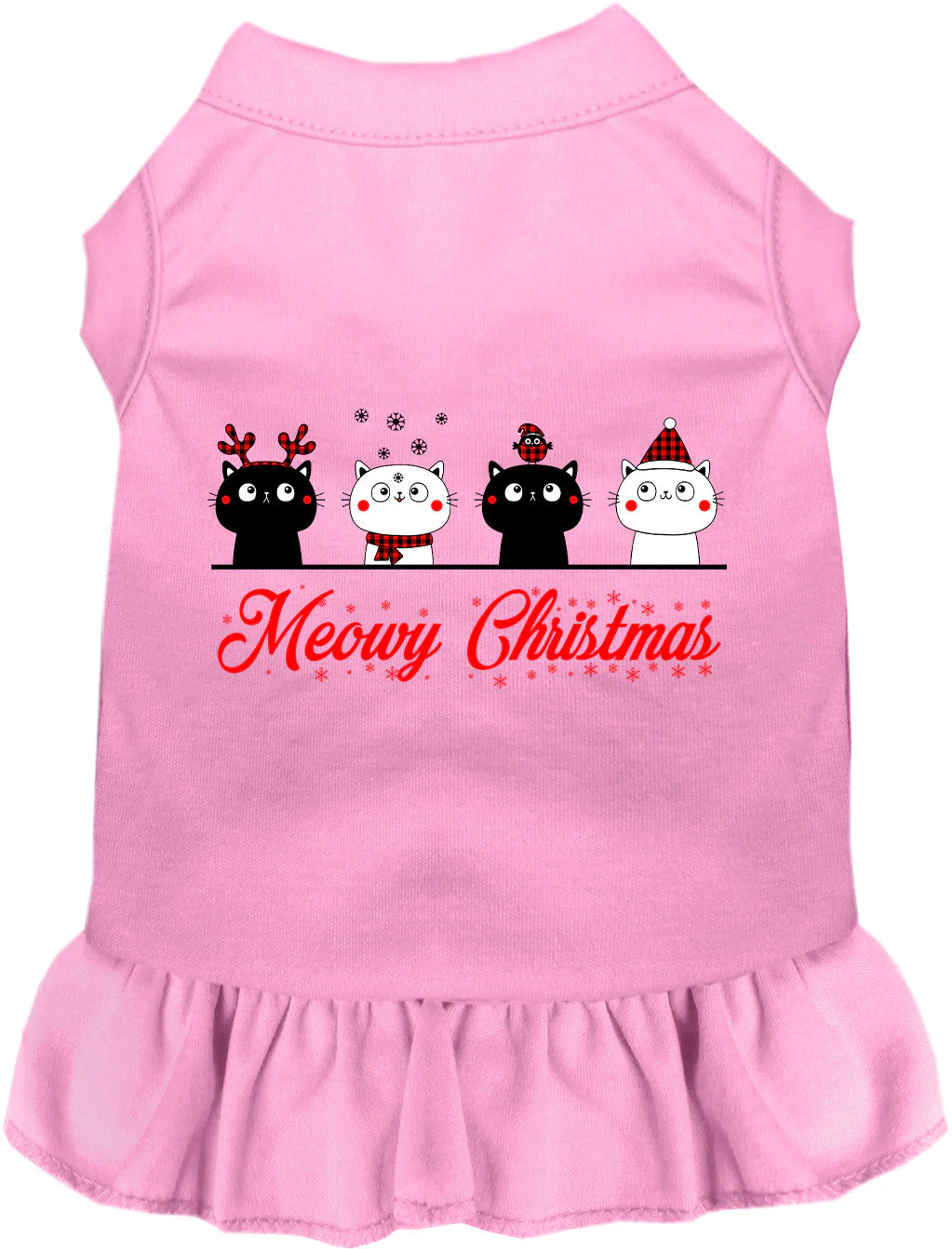Meowy Christmas Pet Dress - Image 5