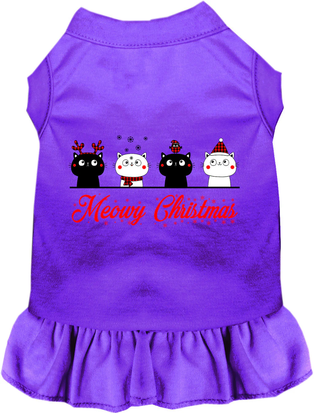 Meowy Christmas Pet Dress - Image 6