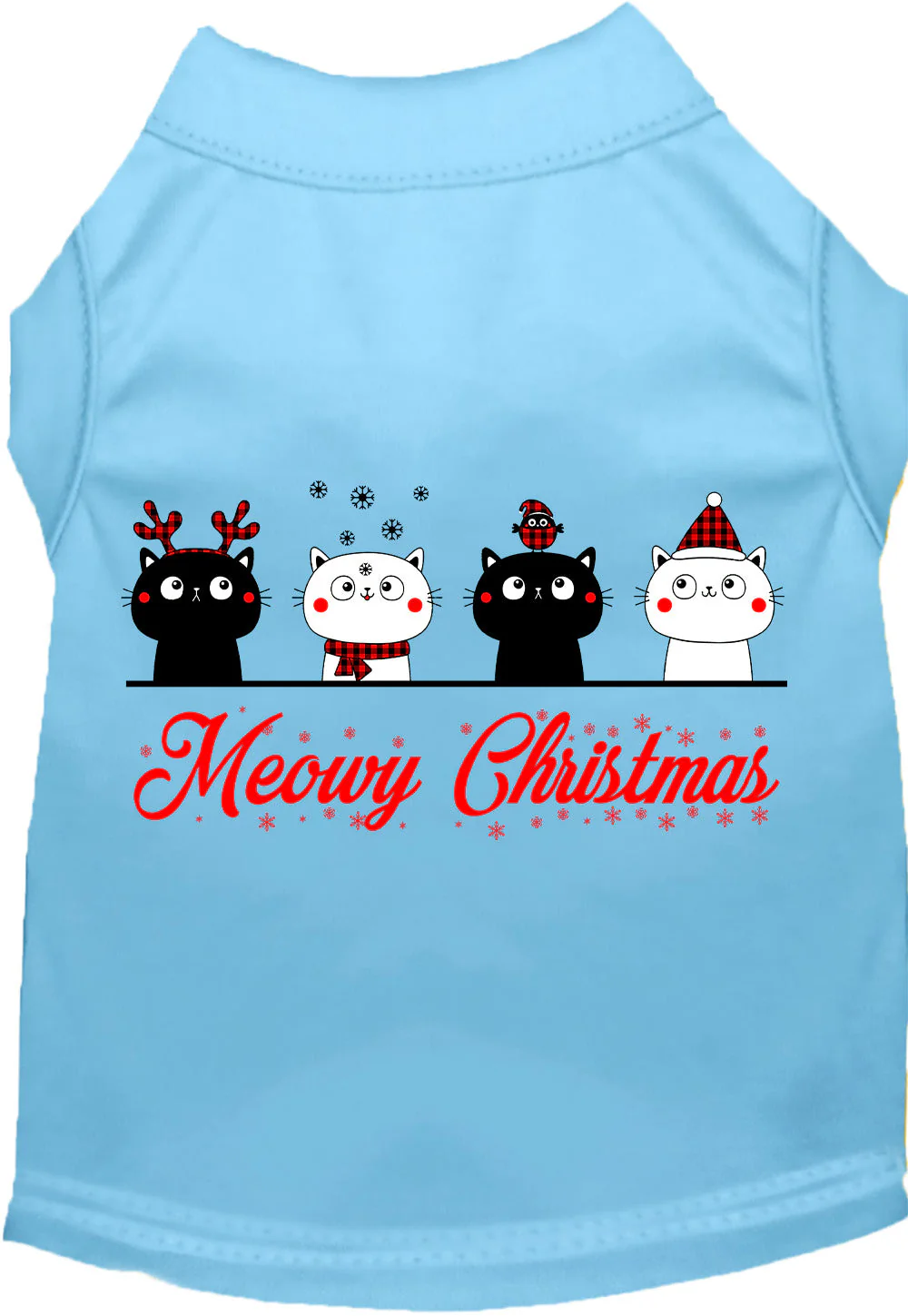Meowy Christmas Pet Shirt - Image 3