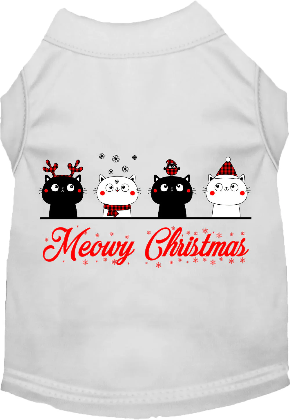 Meowy Christmas Pet Shirt - Image 6