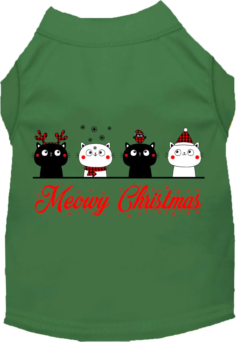Meowy Christmas Pet Shirt - Image 8