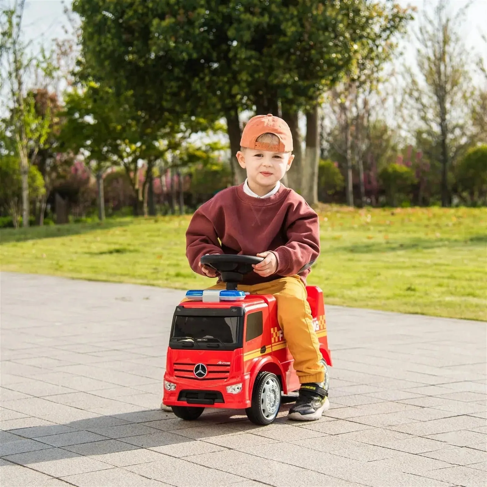 Mercedes Antos Kids' Foot to Floor Ride-On - Image 3