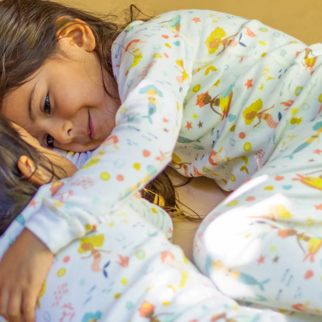 Mermaids from around the world Organic Pajamas - Image 6