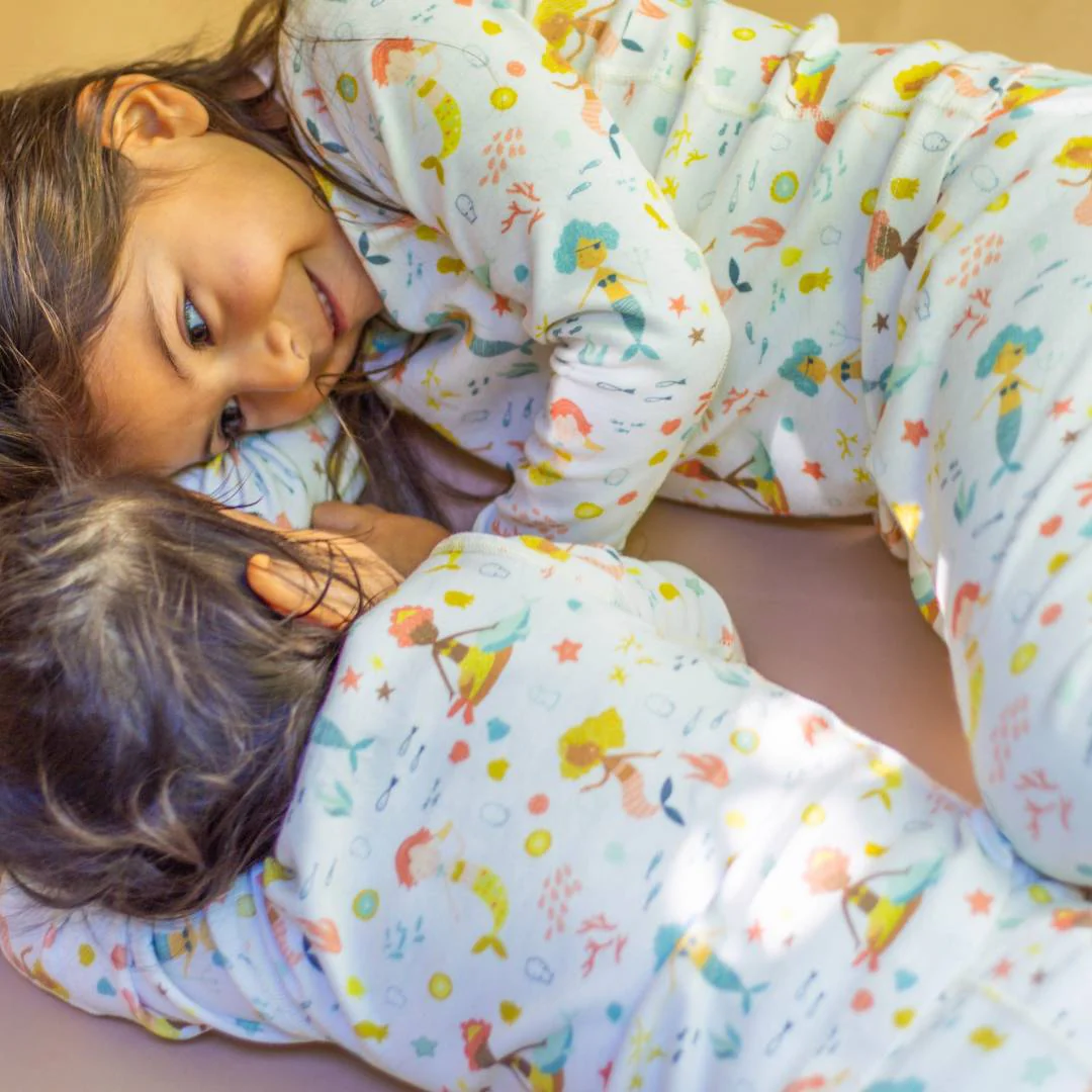 Mermaids from around the world Organic Pajamas - Image 8