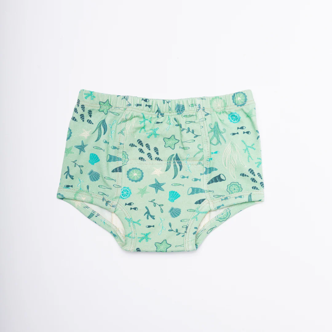 Mermaids-Organic Cotton Potty Training Underpants (6 Pack) - Image 8
