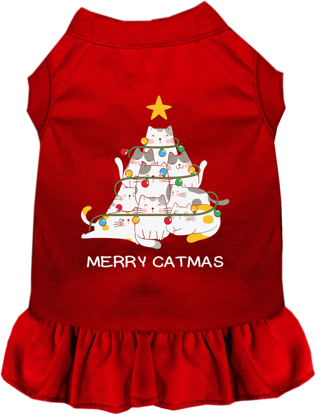 Merry Catmas Pet Dress - Image 10