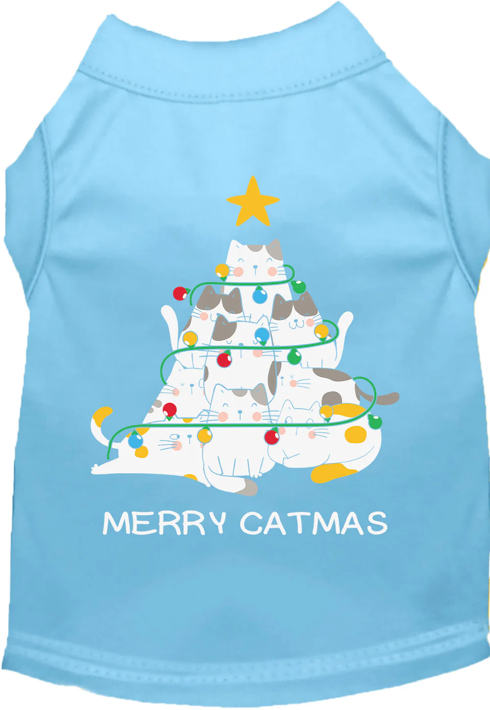 Merry Catmas Pet Shirt - Image 3