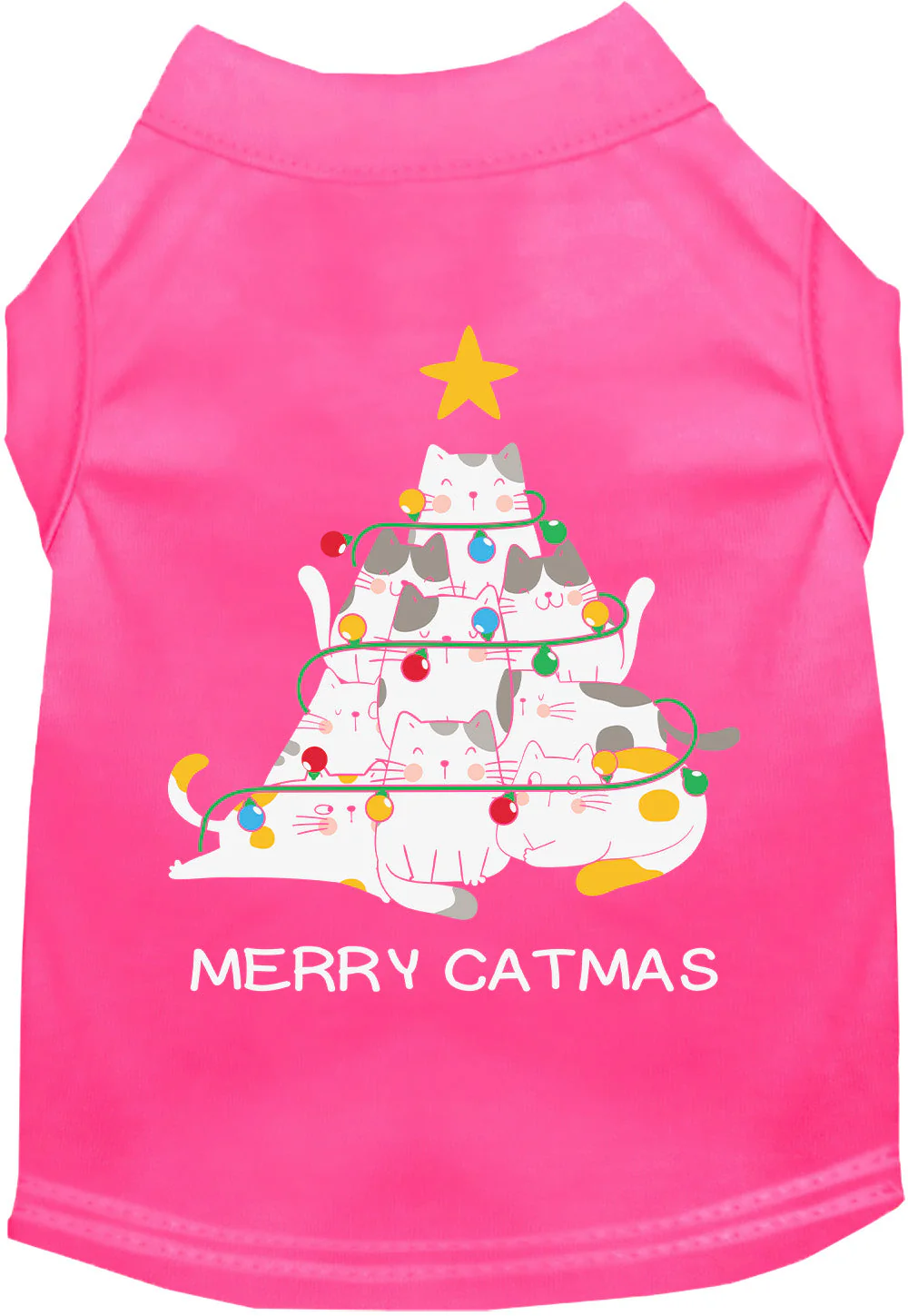 Merry Catmas Pet Shirt - Image 5