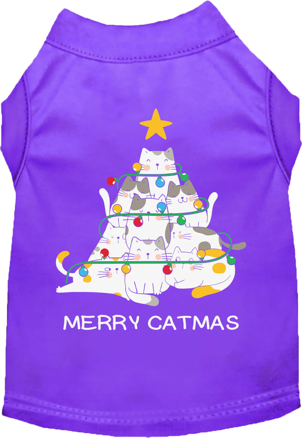 Merry Catmas Pet Shirt - Image 9
