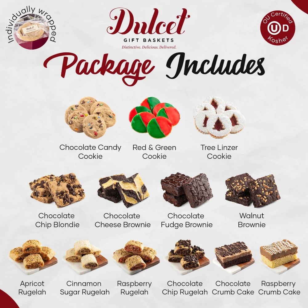 Merry Christmas Bakery Sampler Gift Box - Image 6