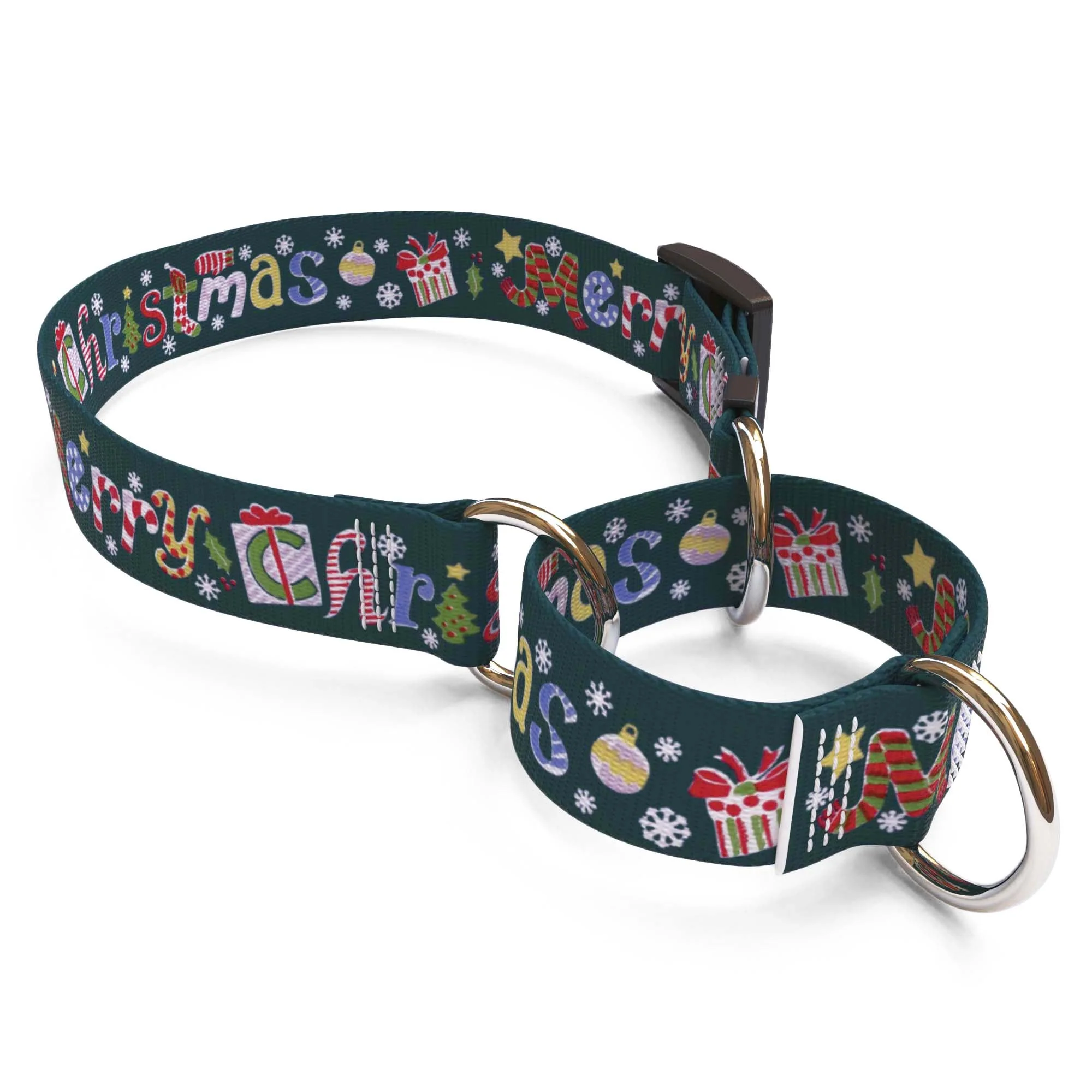 Merry Christmas Dog Collar - Image 3