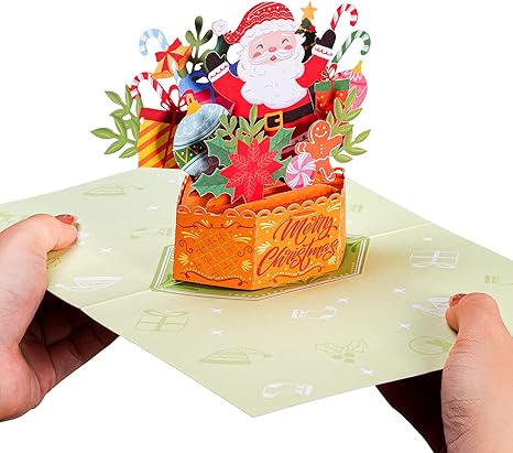 Merry Christmas Pop Up Card - Image 3