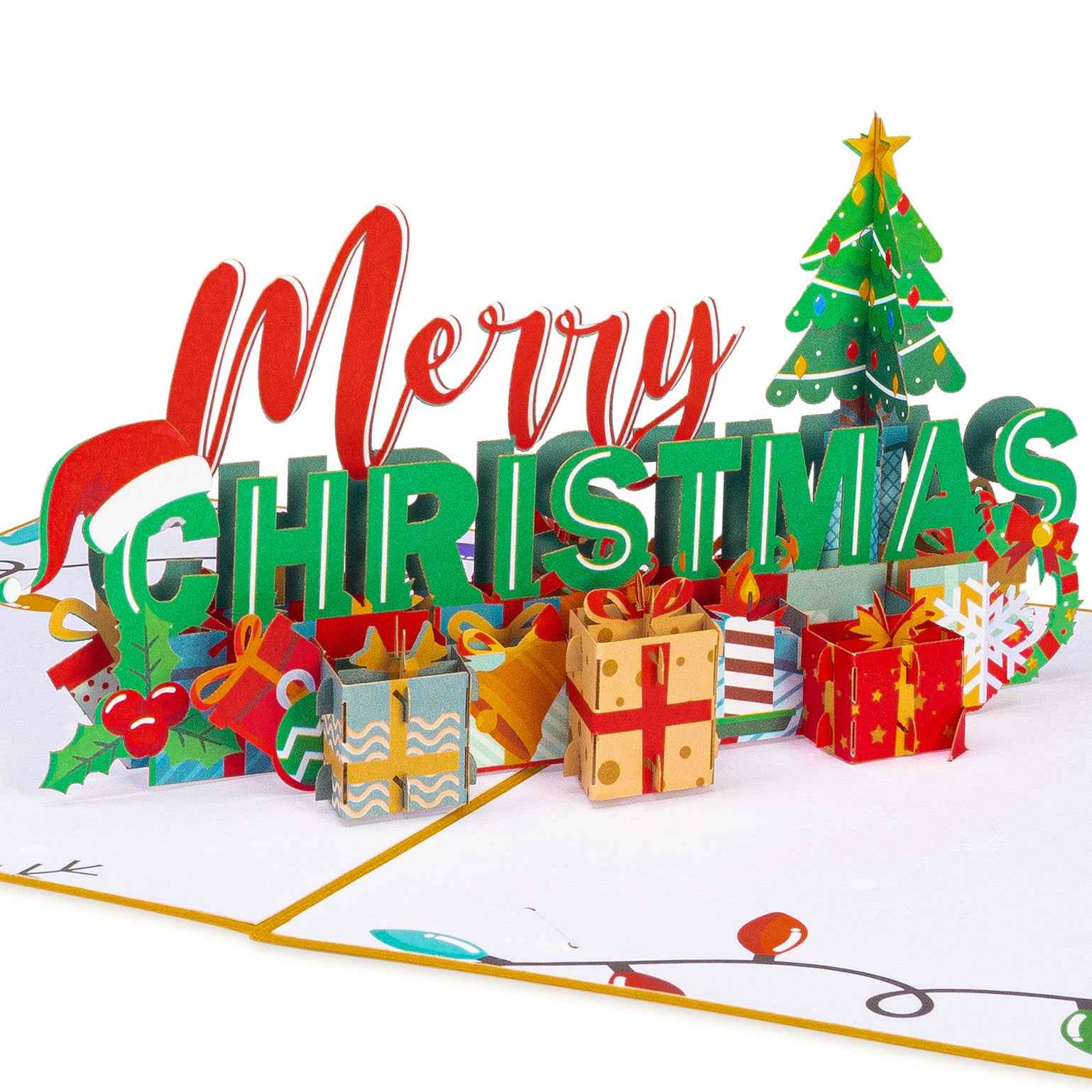 Merry Christmas Pop Up Card - Image 3