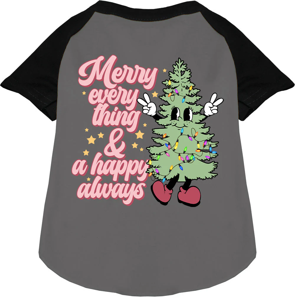 Merry Everything Pet Raglan Shirt - Image 3