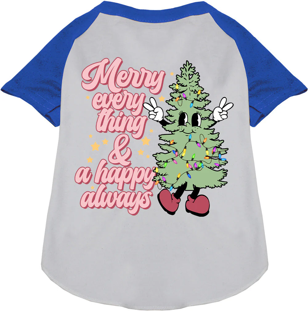 Merry Everything Pet Raglan Shirt - Image 4