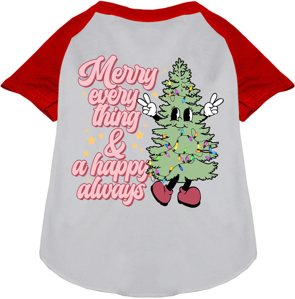 Merry Everything Pet Raglan Shirt - Image 7