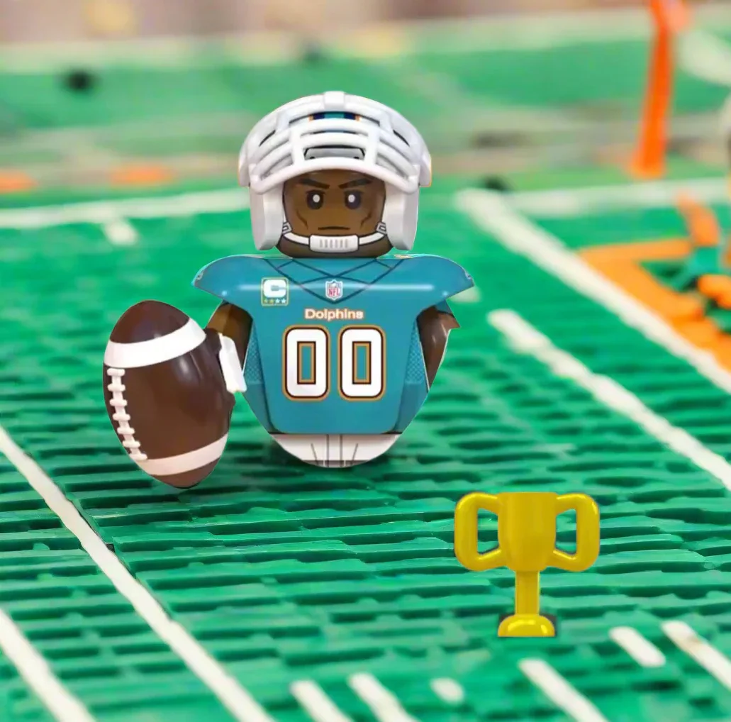 Miami Dolphins Team Minifigure - Image 2