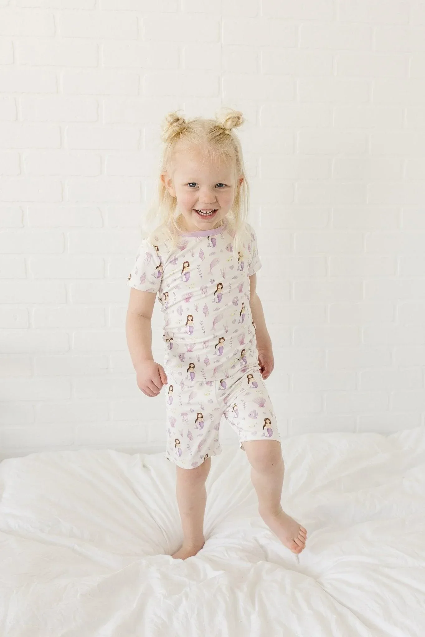 Mia's Mermaids 2pc Bamboo Pajamas *see size notes - Image 4