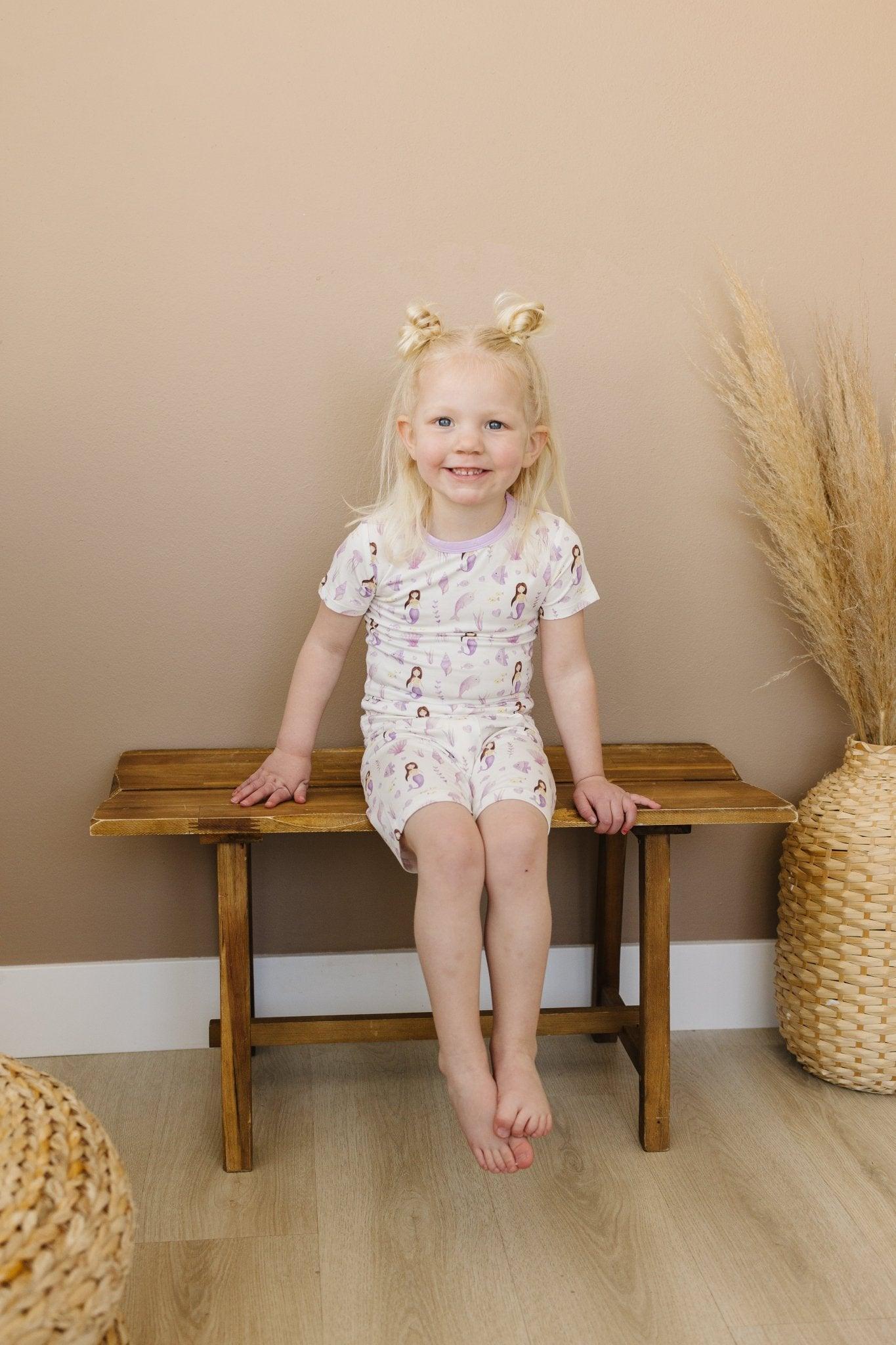 Mia's Mermaids 2pc Bamboo Pajamas *see size notes - Image 8