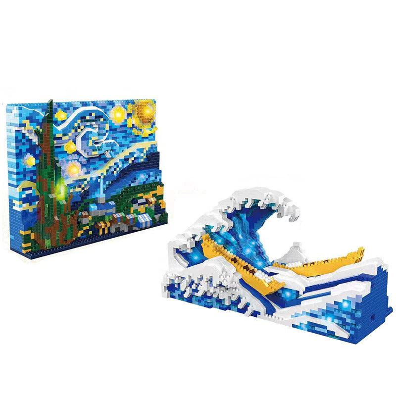 Micro-particle Assembling Creative Building Blocks Toy - Image 2
