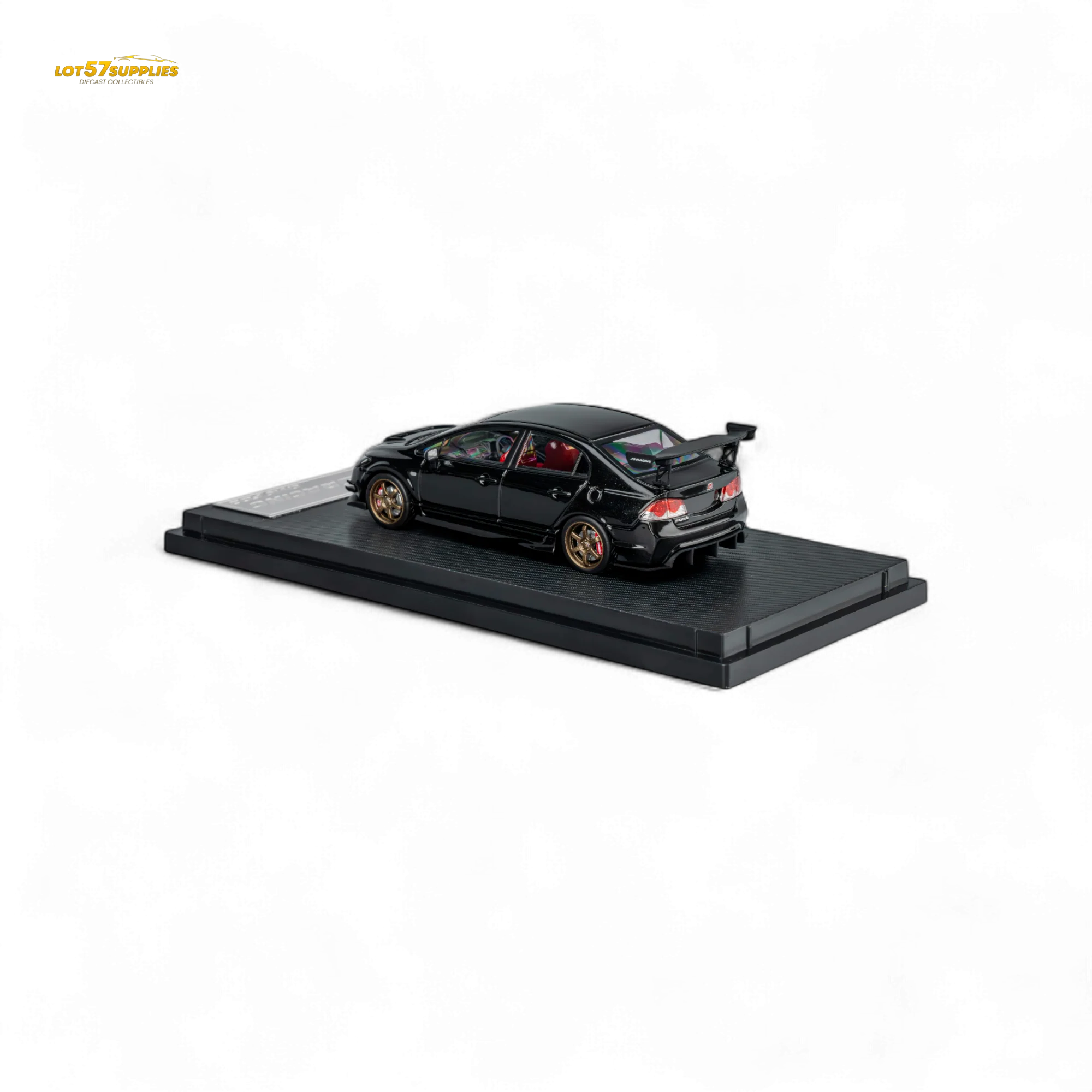 Microturbo FD2 J'S Racing Metallic Black 1:64 - Image 3
