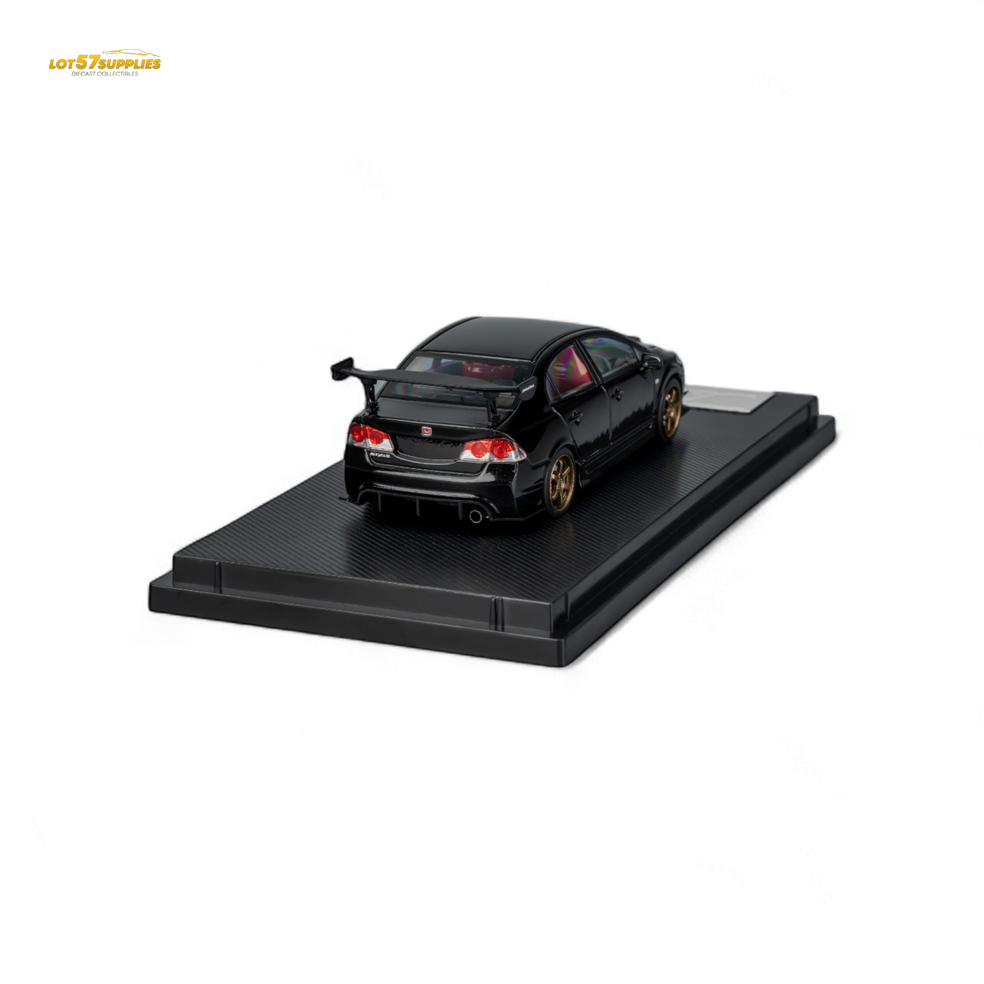 Microturbo FD2 J'S Racing Metallic Black 1:64 - Image 5