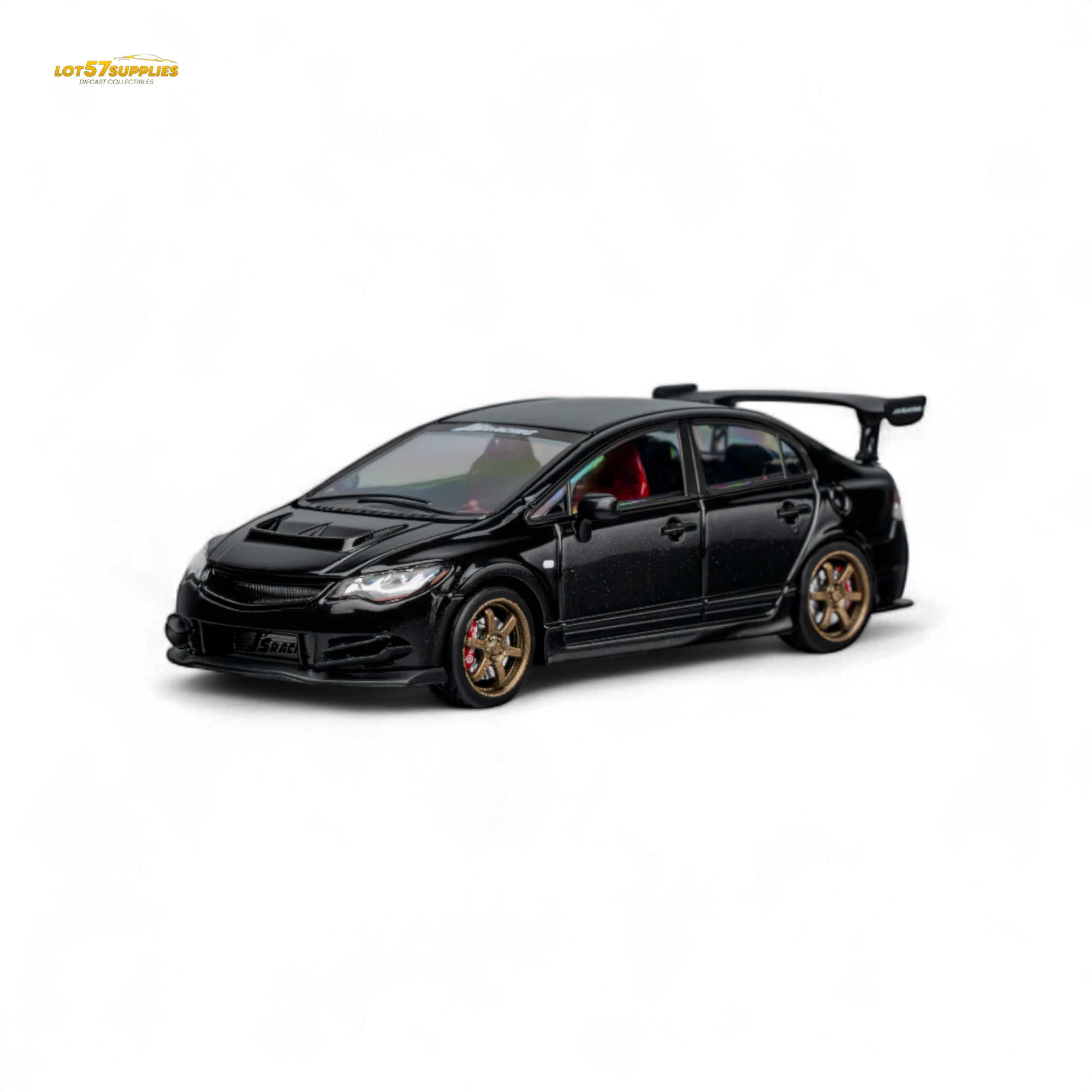 Microturbo FD2 J'S Racing Metallic Black 1:64 - Image 6