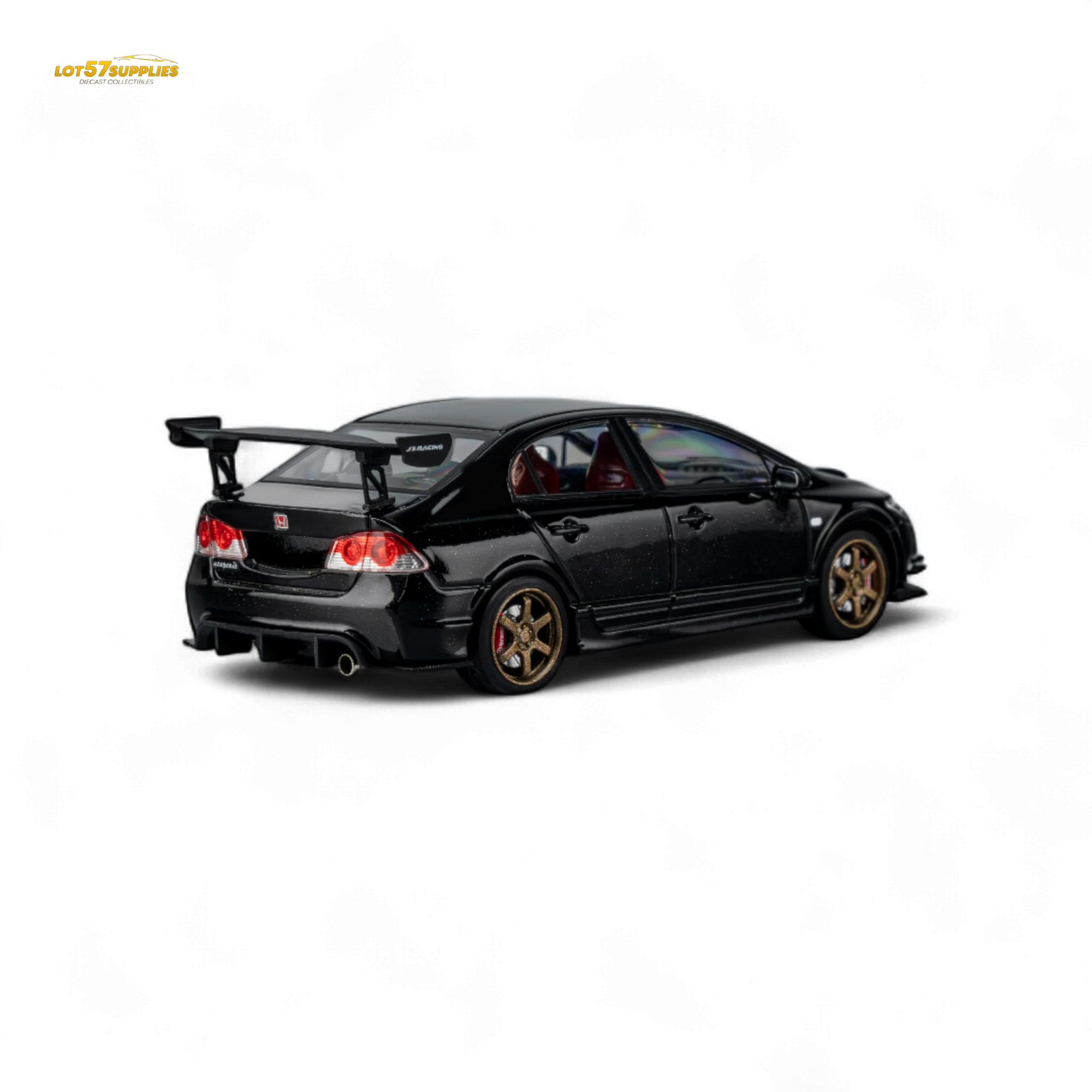 Microturbo FD2 J'S Racing Metallic Black 1:64 - Image 7