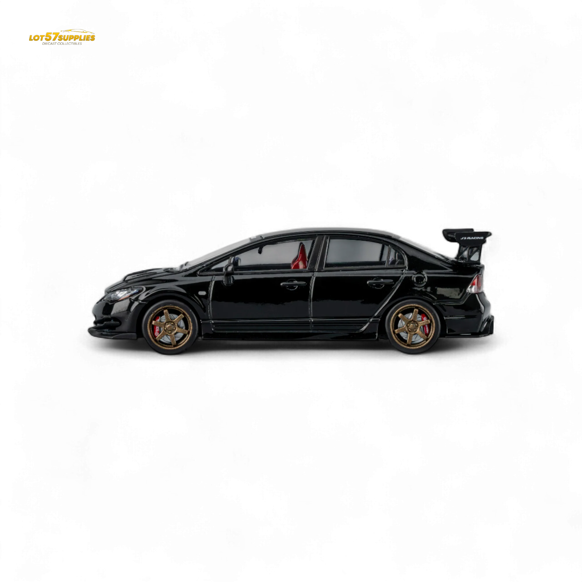 Microturbo FD2 J'S Racing Metallic Black 1:64 - Image 8