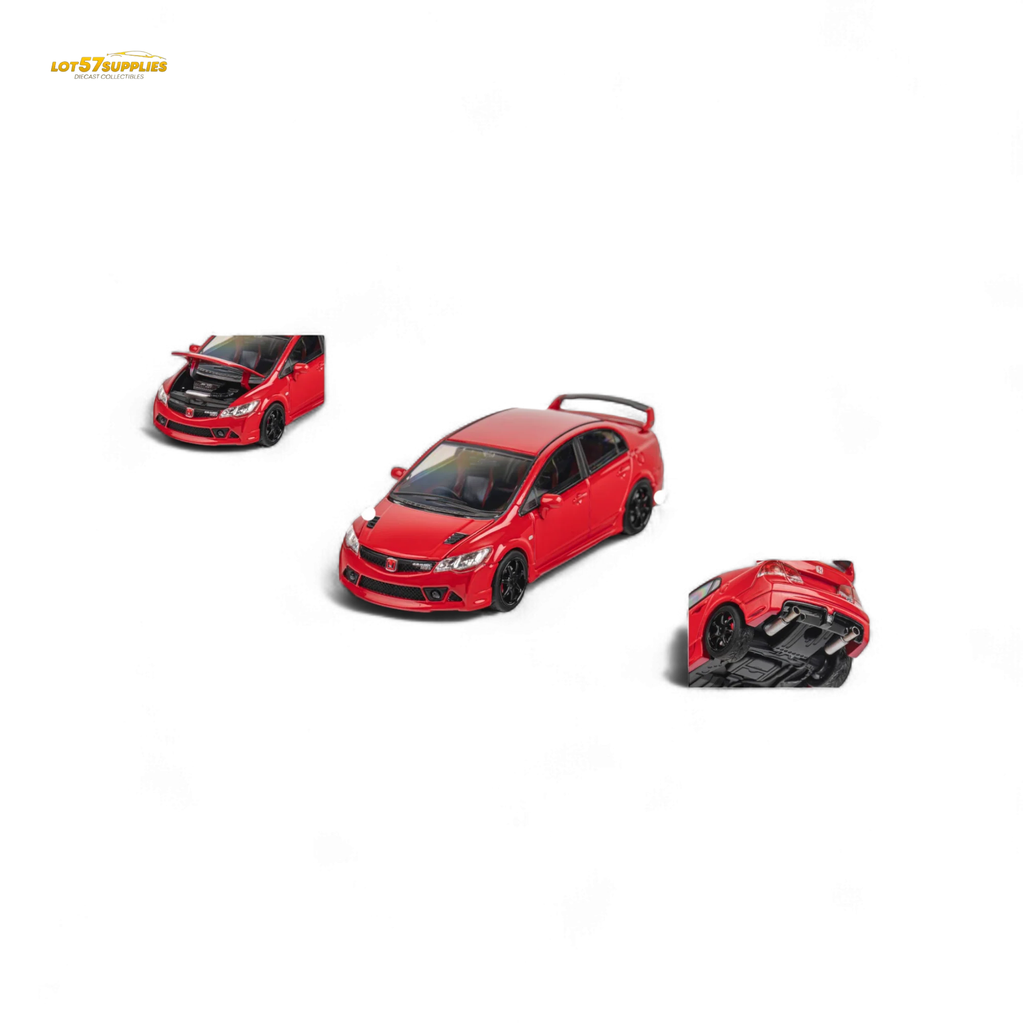 Microturbo FD2 MUGEN RR Custom - Red 1:64 - Image 11