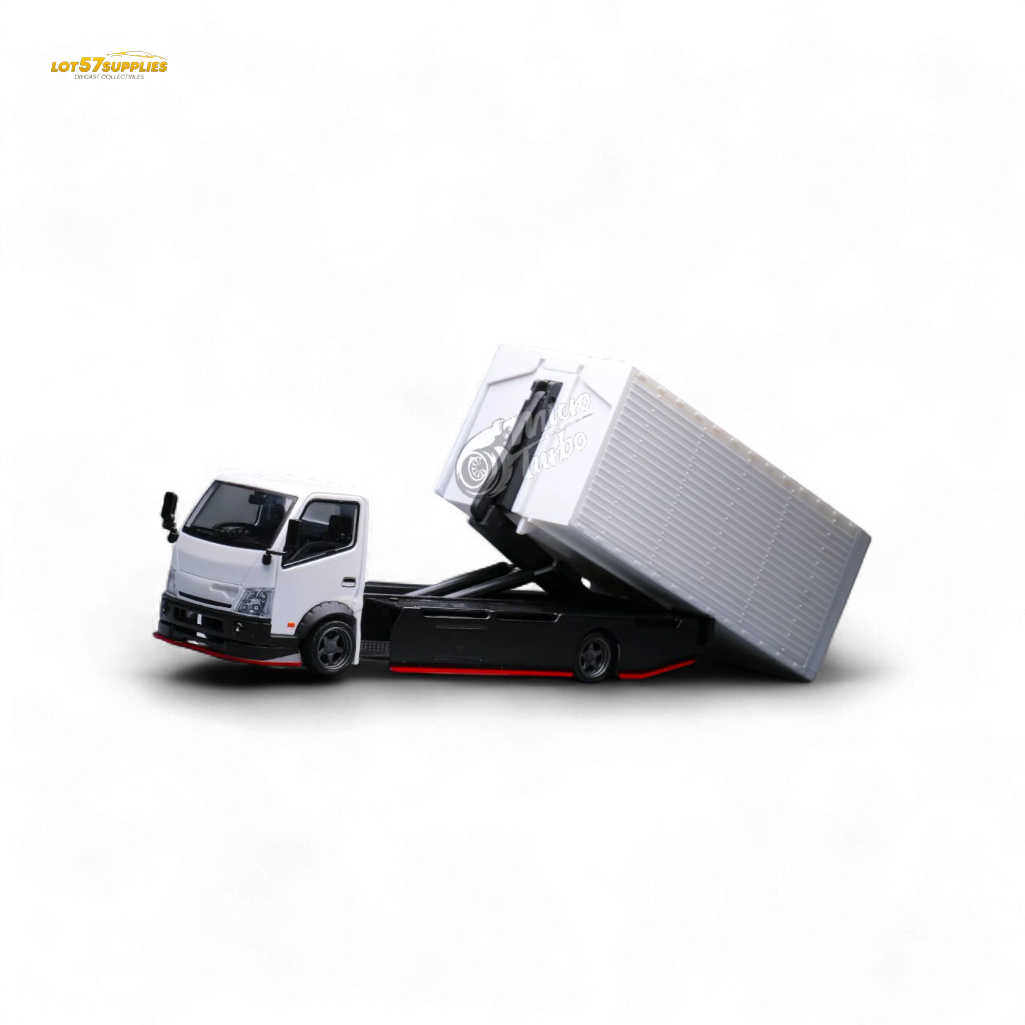 MicroTurbo Hino 300 Custom Wing Truck 1:64 - Image 2