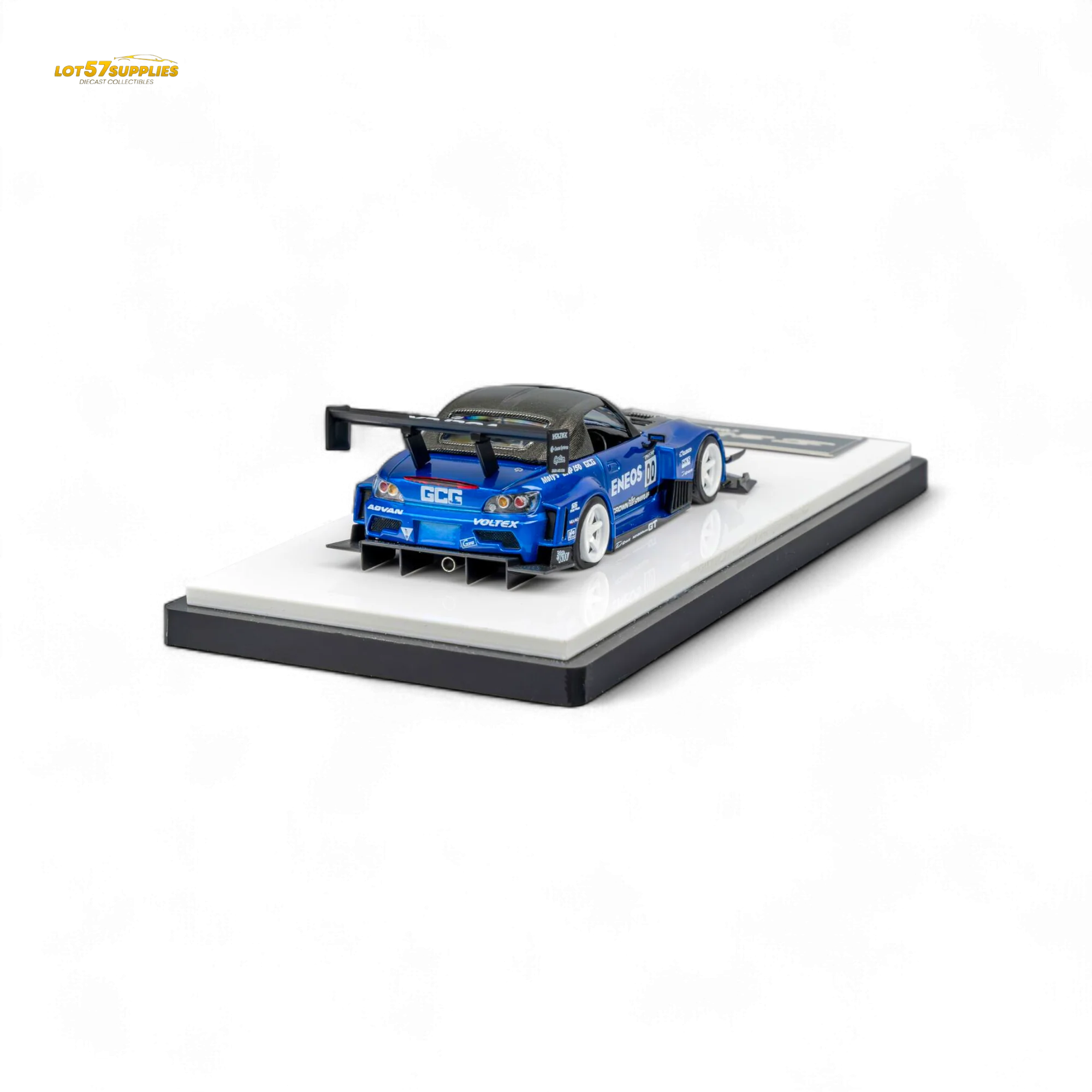 MicroTurbo Honda S2000 ENEOS #00 TOP FUEL - Candy Blue 1:64 - Image 4