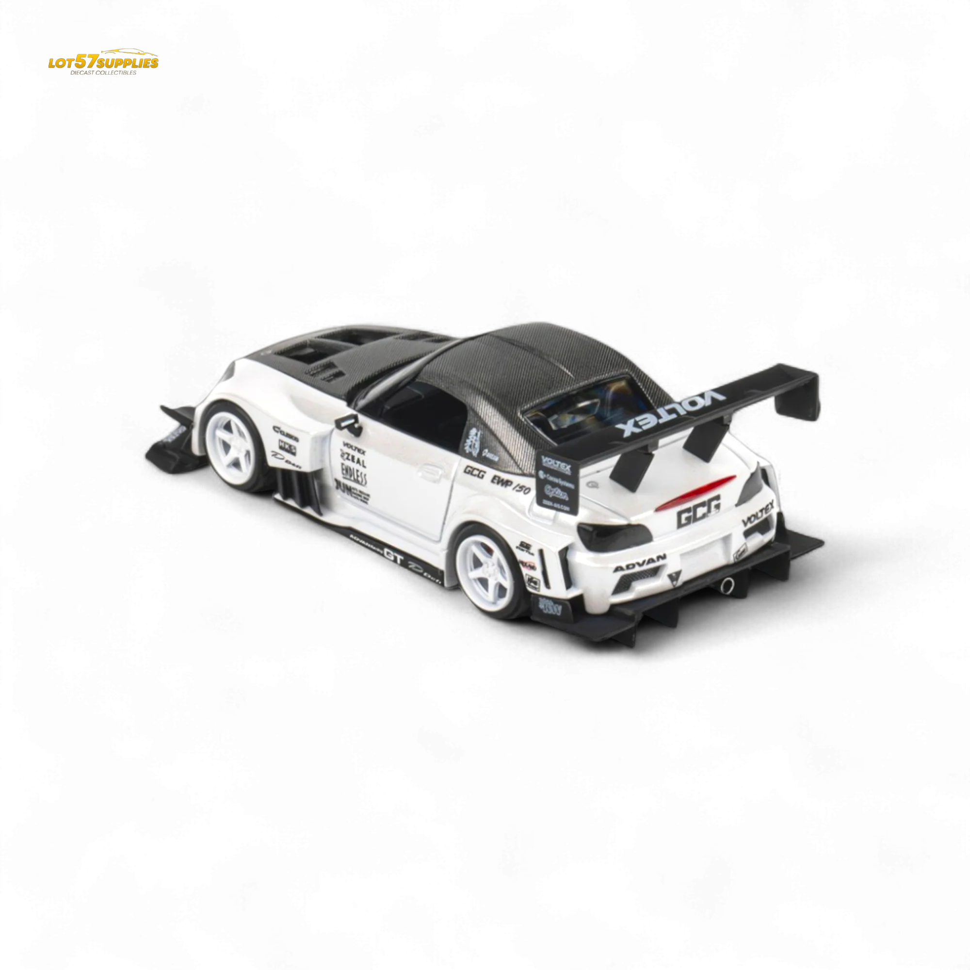 Microturbo Honda S2000 Metallic White 1:64 - Image 10