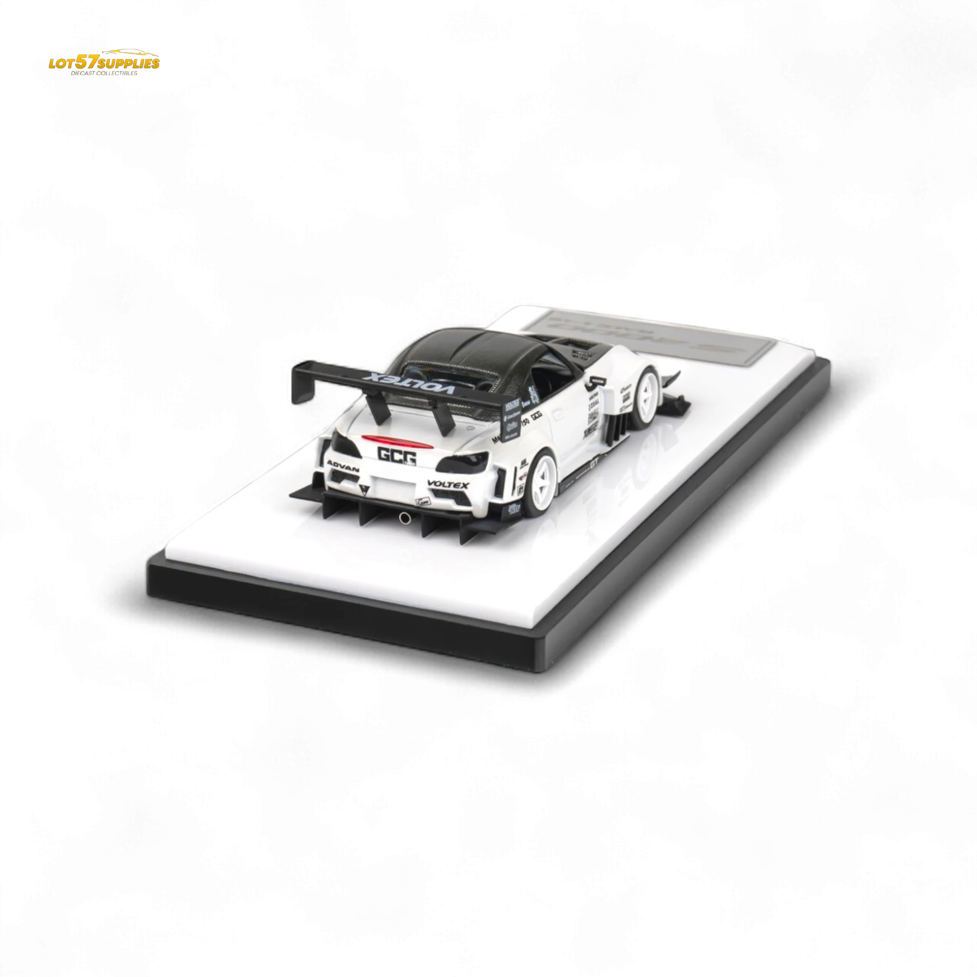 Microturbo Honda S2000 Metallic White 1:64 - Image 5