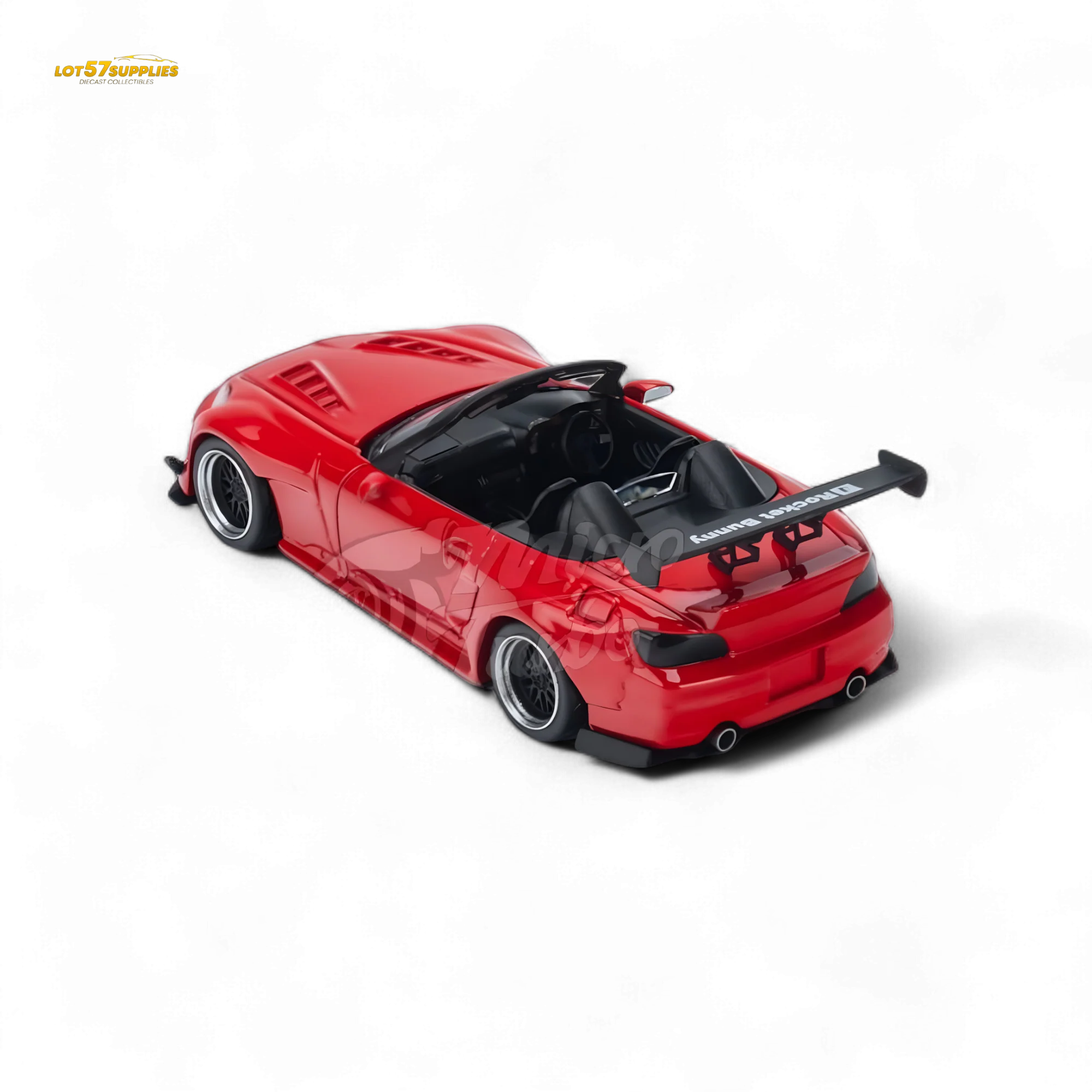Microturbo Honda S2000 Pandem Rocket Bunny Red 1:64 - Image 9