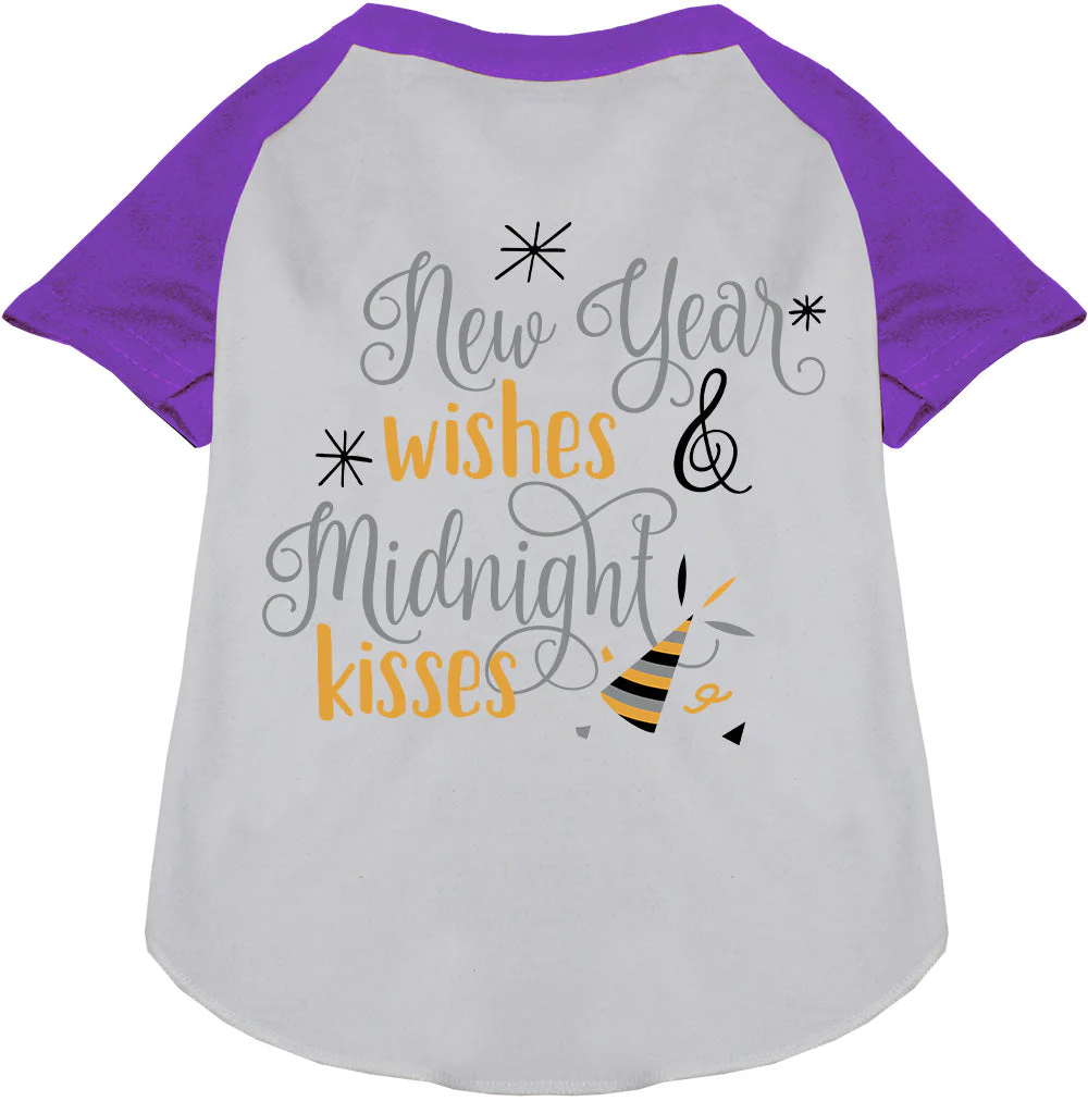 Midnight Kisses Pet Raglan Shirt - Image 5