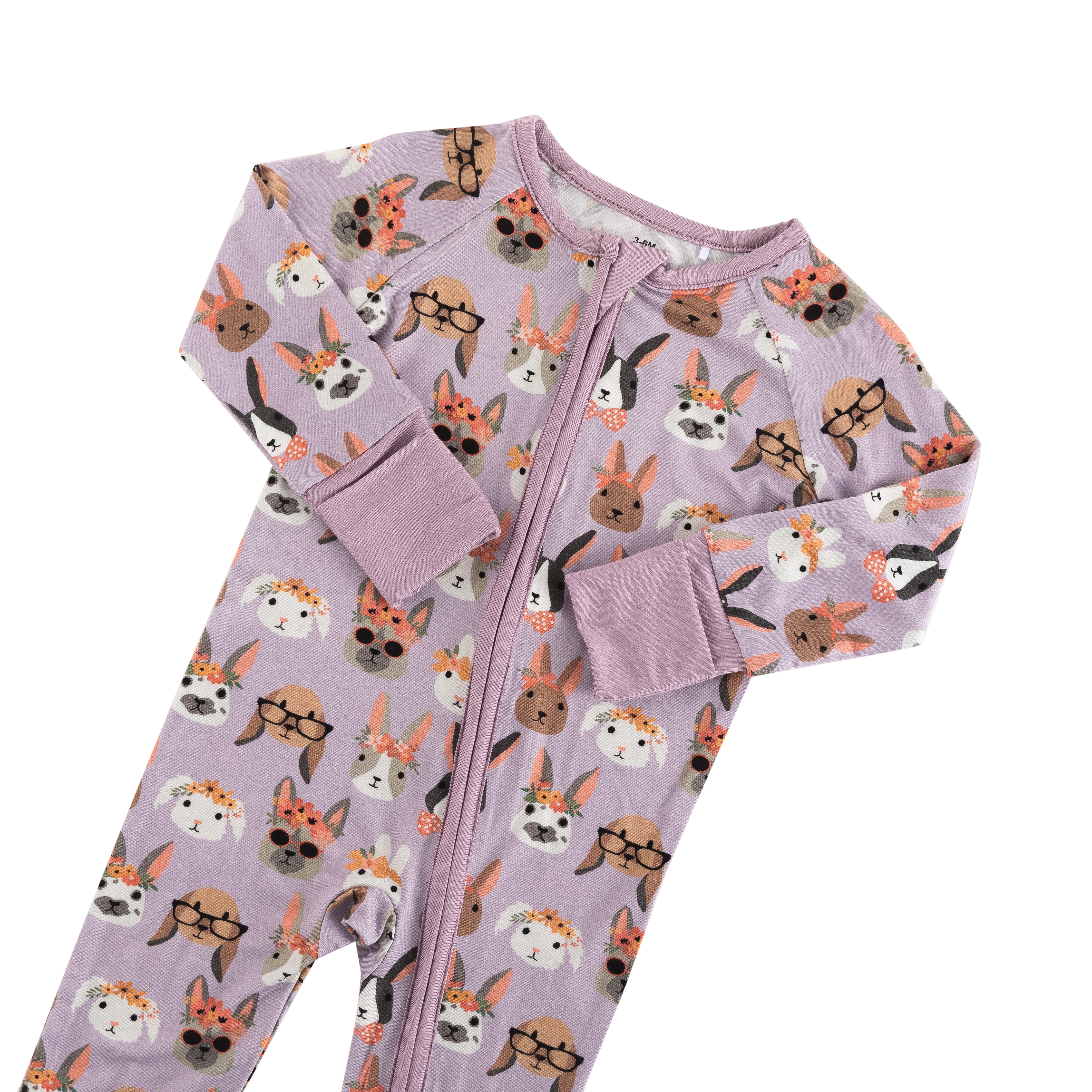 Midsummer Bunnies (Convertible Zip Footies) - Image 3