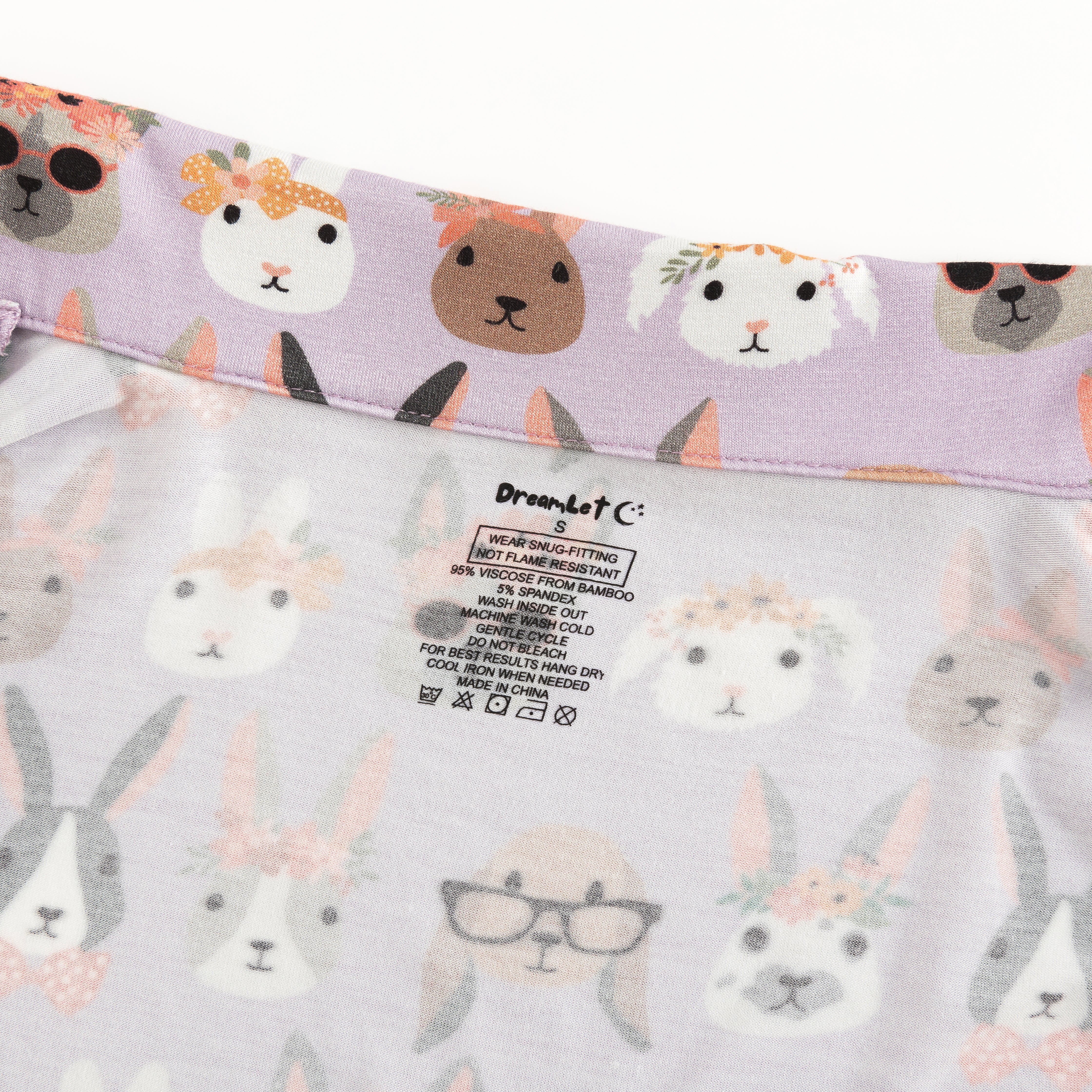 Midsummer Bunnies (Women's Short Sleeve PJ) - Image 5