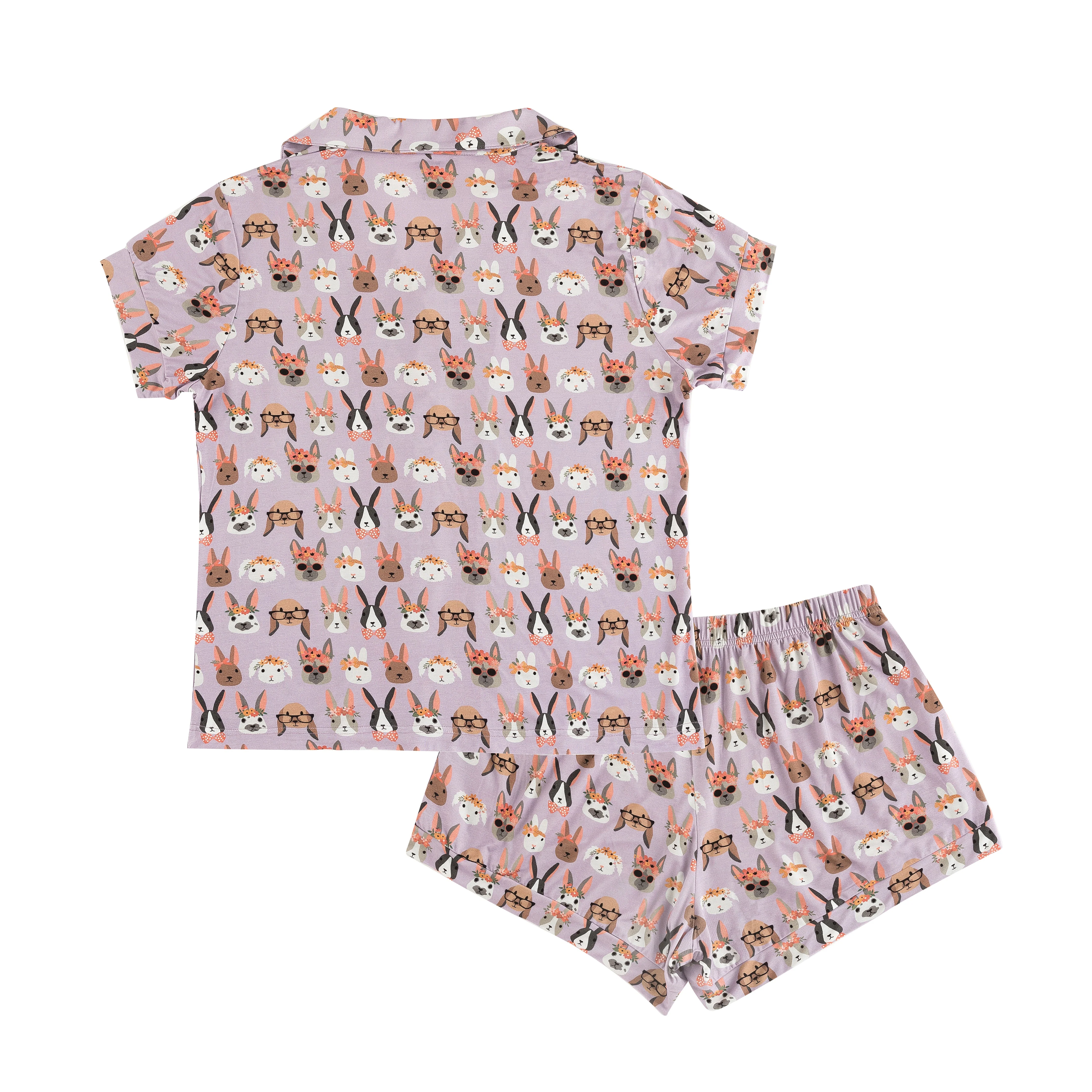 Midsummer Bunnies (Women's Short Sleeve PJ) - Image 8