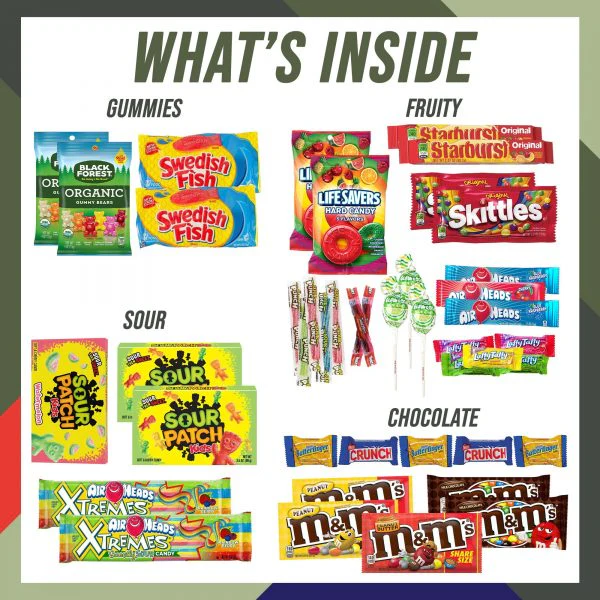 Military Candy Care Package - Image 2
